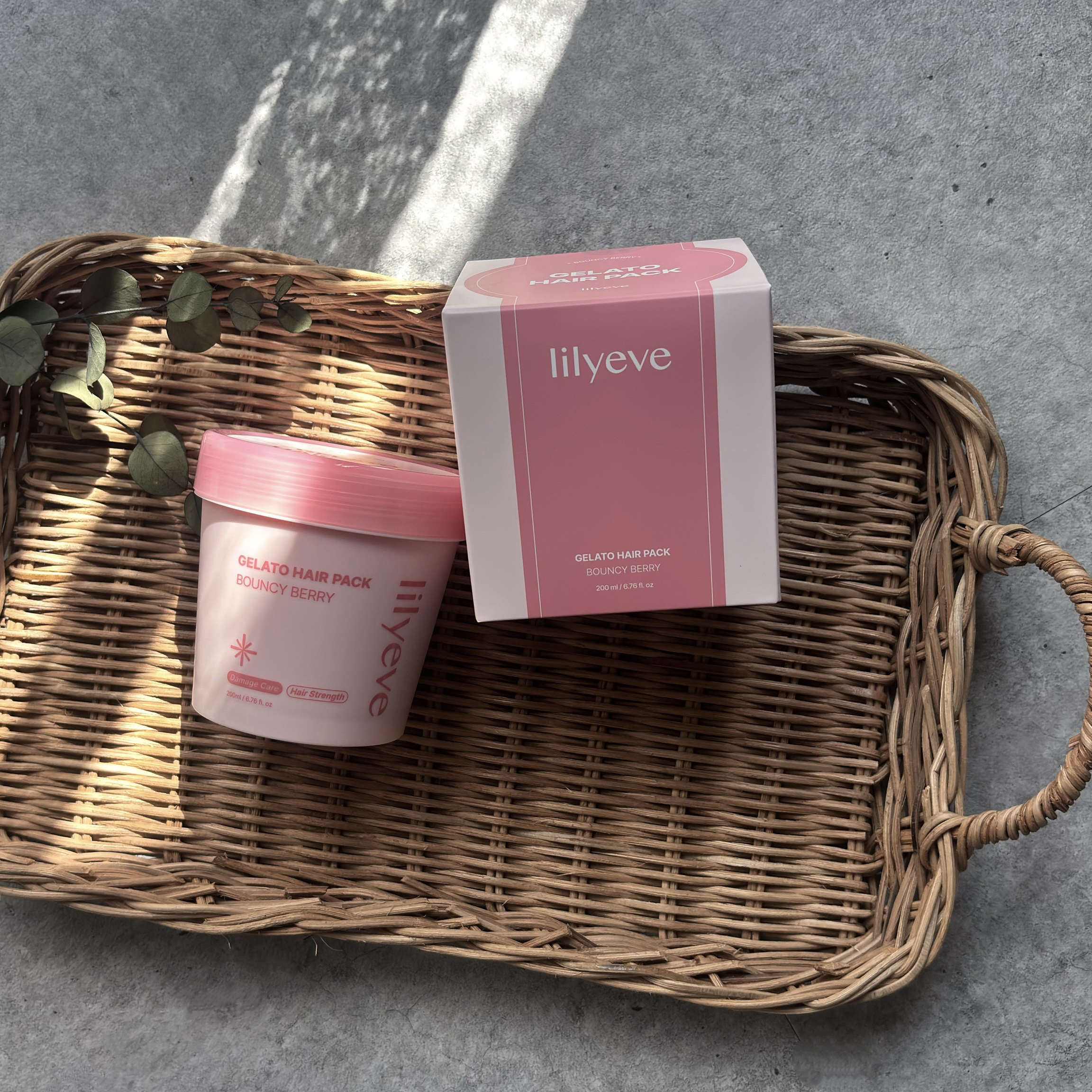 リペアターンジェラートヘアパック バウンシーベリー/リリーイブ/洗い流すヘアトリートメントを使ったクチコミ（1枚目）