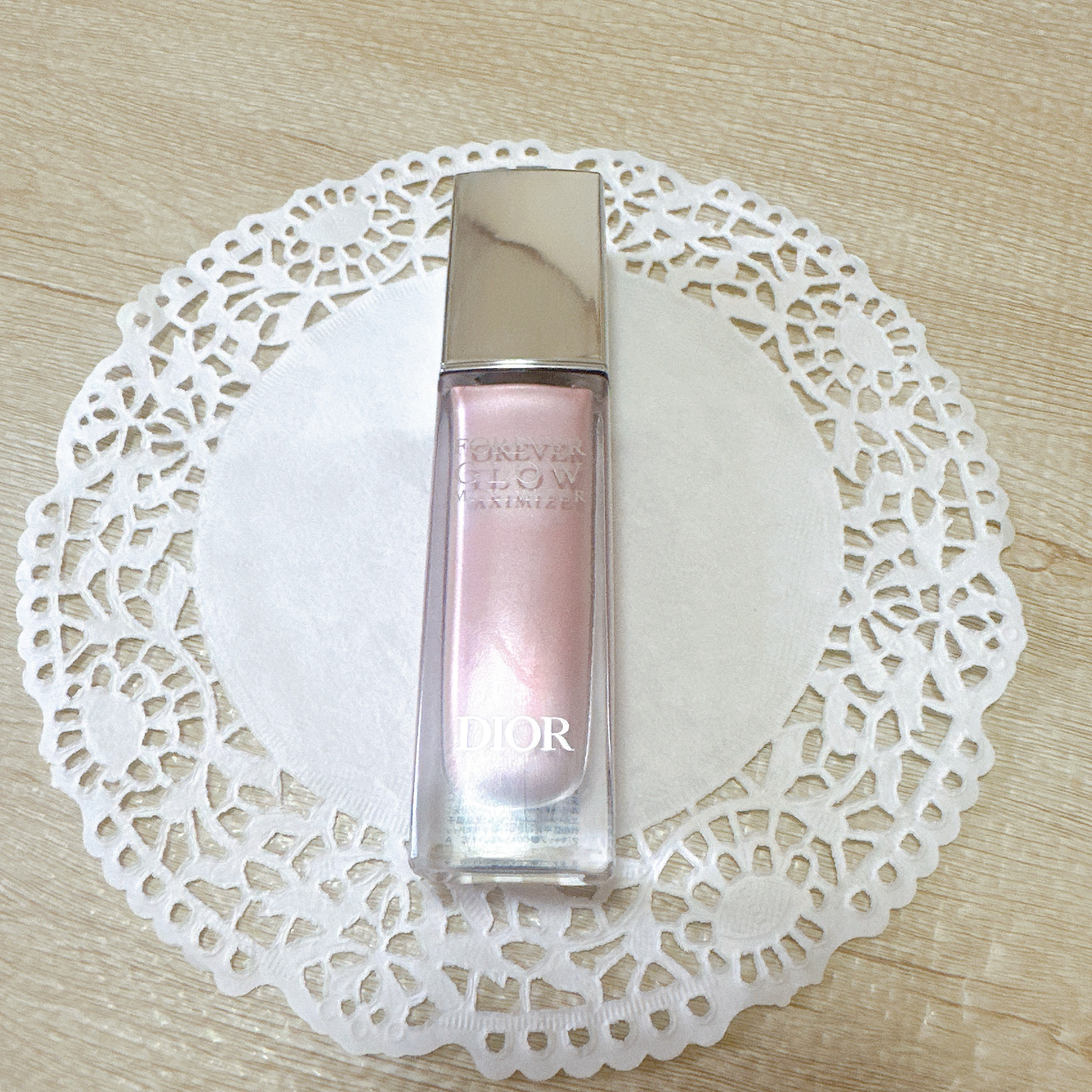 ディオールスキン フォーエヴァー グロウ マキシマイザー ピンク/Dior/ハイライトを使ったクチコミ（2枚目）