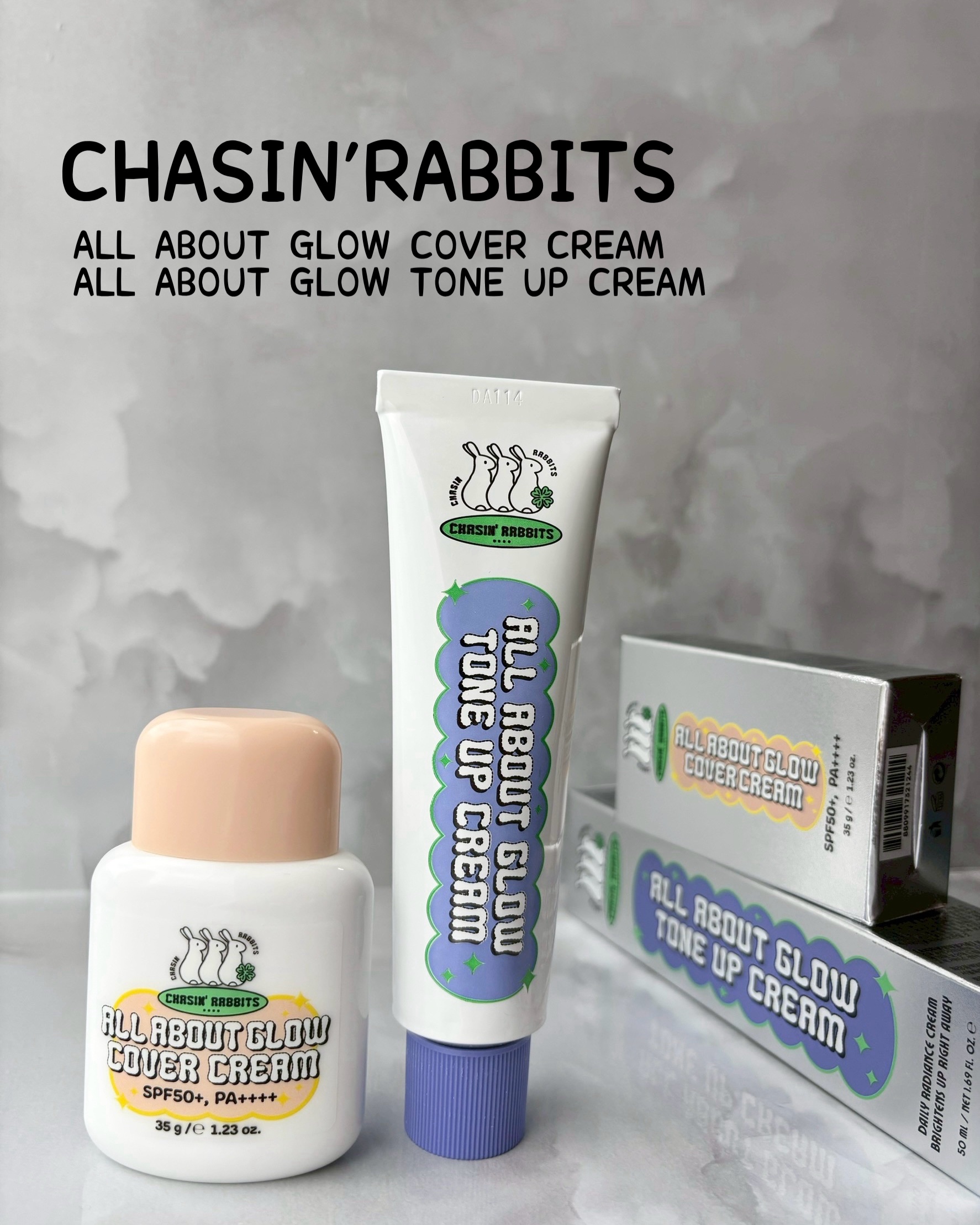 オールアバウトグロウカバークリーム/CHASIN'RABBITS/日焼け止めクリームを使ったクチコミ（1枚目）