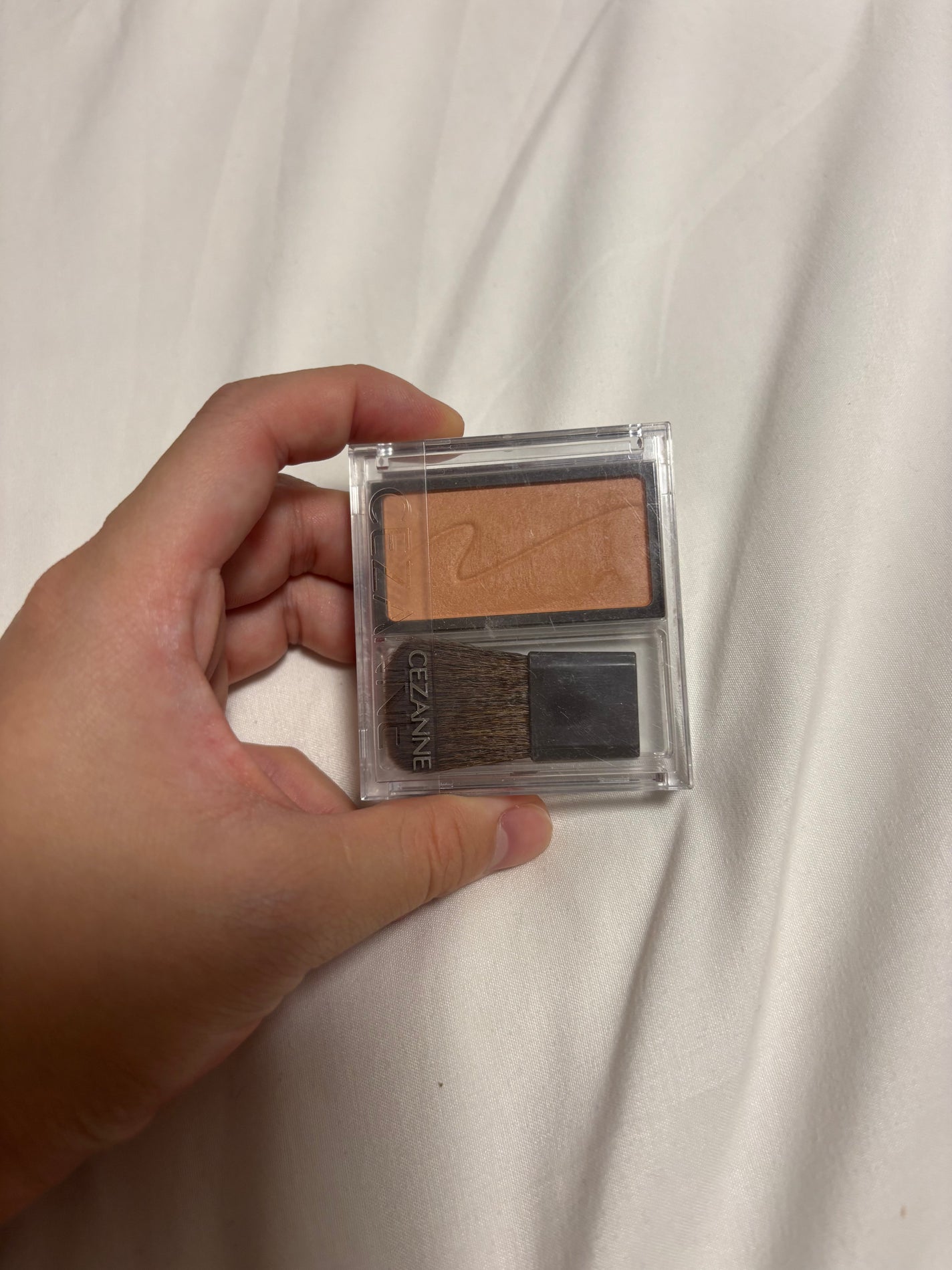 チークブラッシュ/CEZANNE/パウダーチークを使ったクチコミ(1枚目)