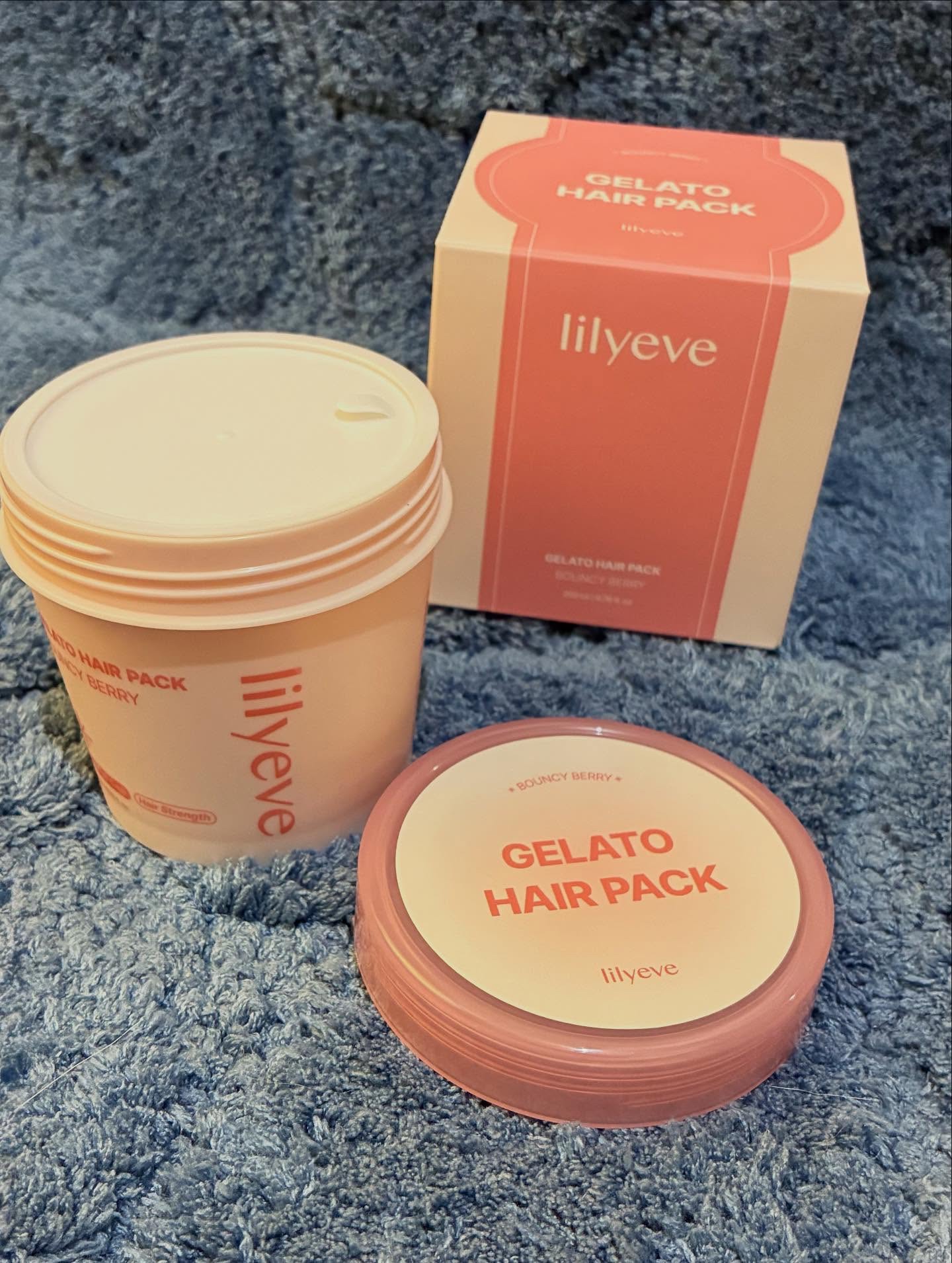 リペアターンジェラートヘアパック バウンシーベリー/リリーイブ/洗い流すヘアトリートメントを使ったクチコミ（2枚目）