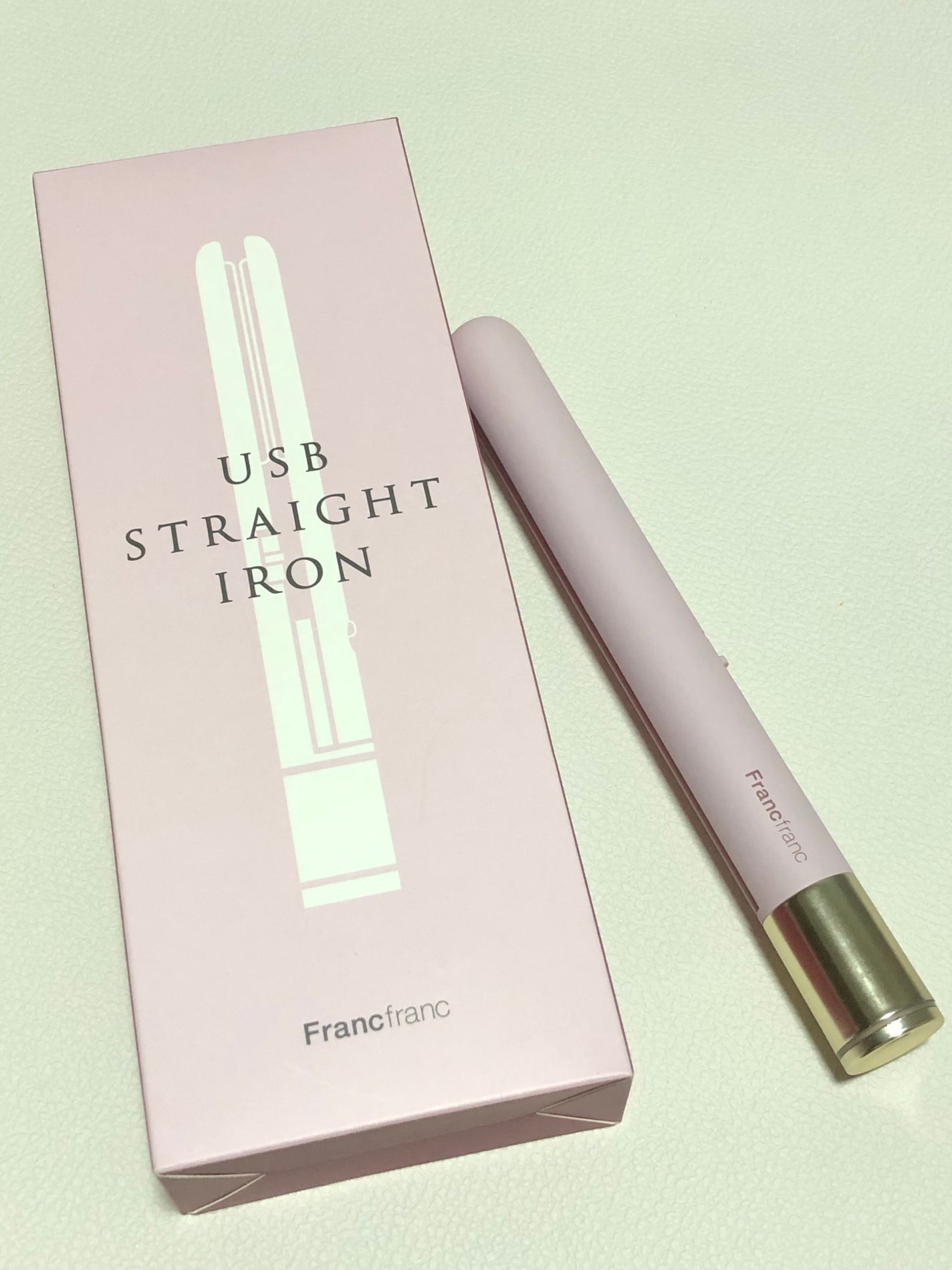 サロン USB コンパクトストレートアイロン/フランフラン/ストレートアイロンを使ったクチコミ(1枚目)