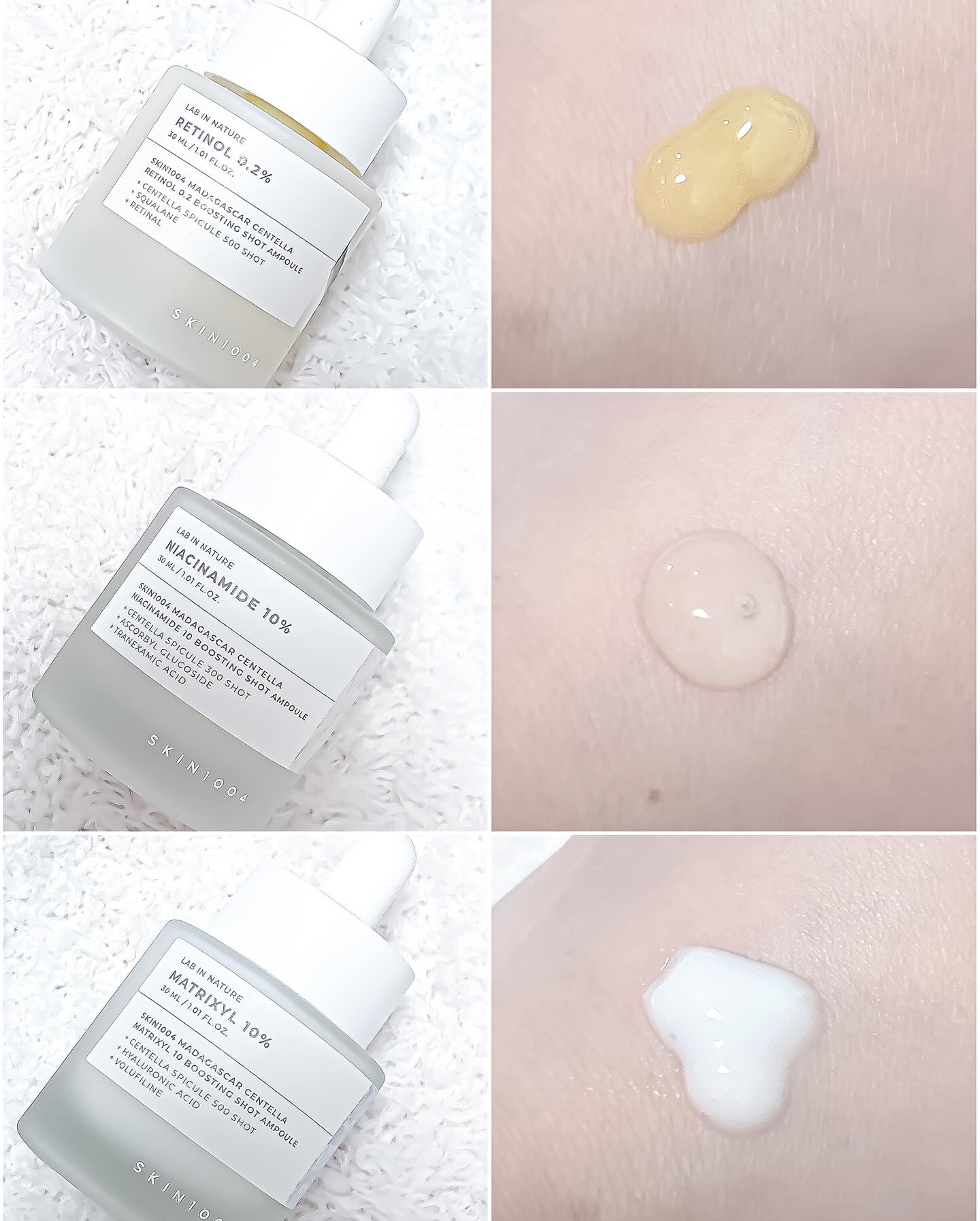 レチノール 0.2 ブースティングショット アンプル/SKIN1004/美容液を使ったクチコミ（3枚目）