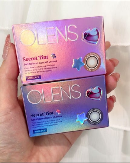 secret tint/OLENS/1ヶ月(1MONTH)カラコンを使ったクチコミ(4枚目)