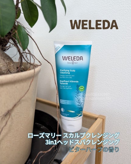 ローズマリー スカルプクレンジング/WELEDA/頭皮クレンジングを使ったクチコミ(1枚目)