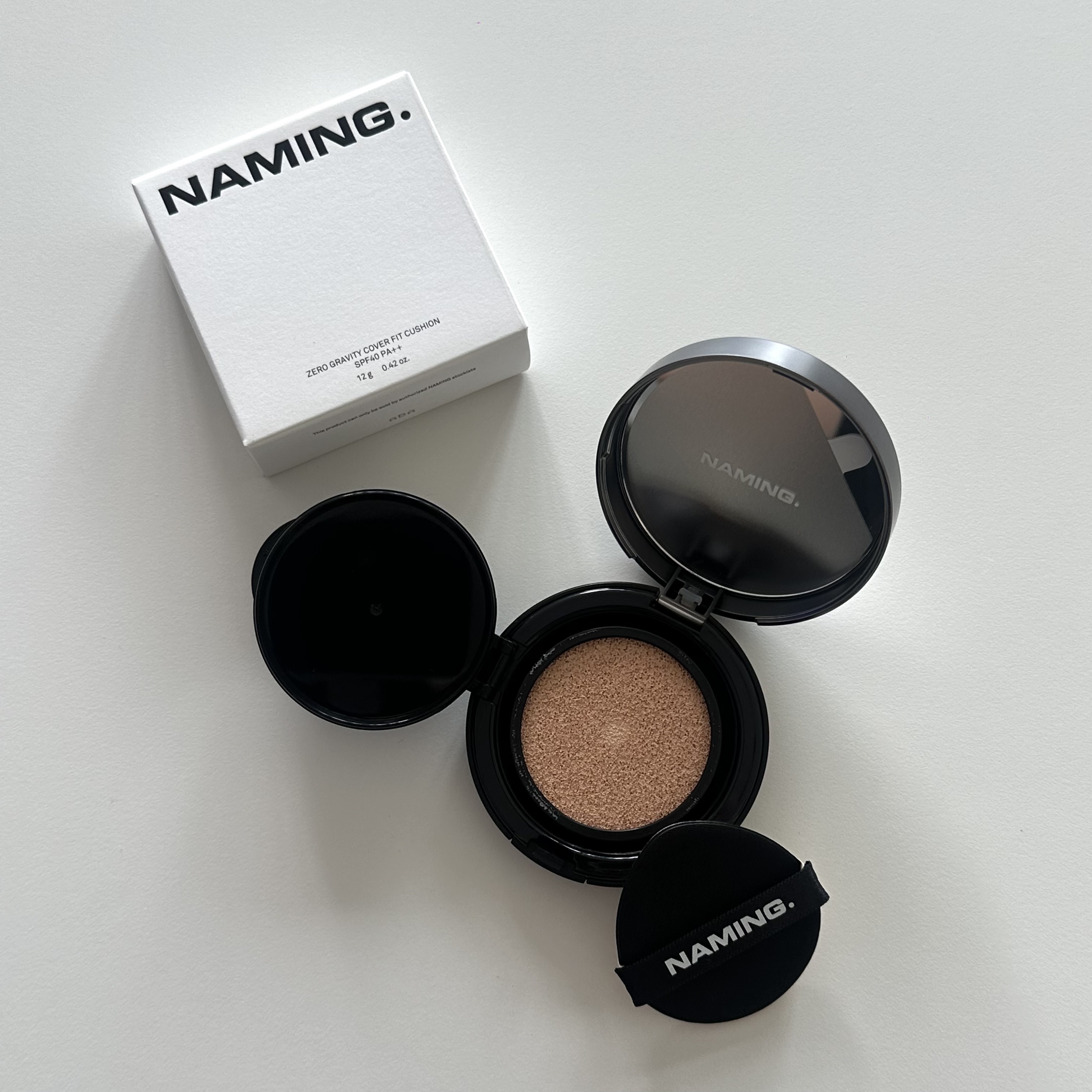 ネーミング ゼログラビティ カバーフィットクッション/NAMING./クッションファンデーションを使ったクチコミ（3枚目）