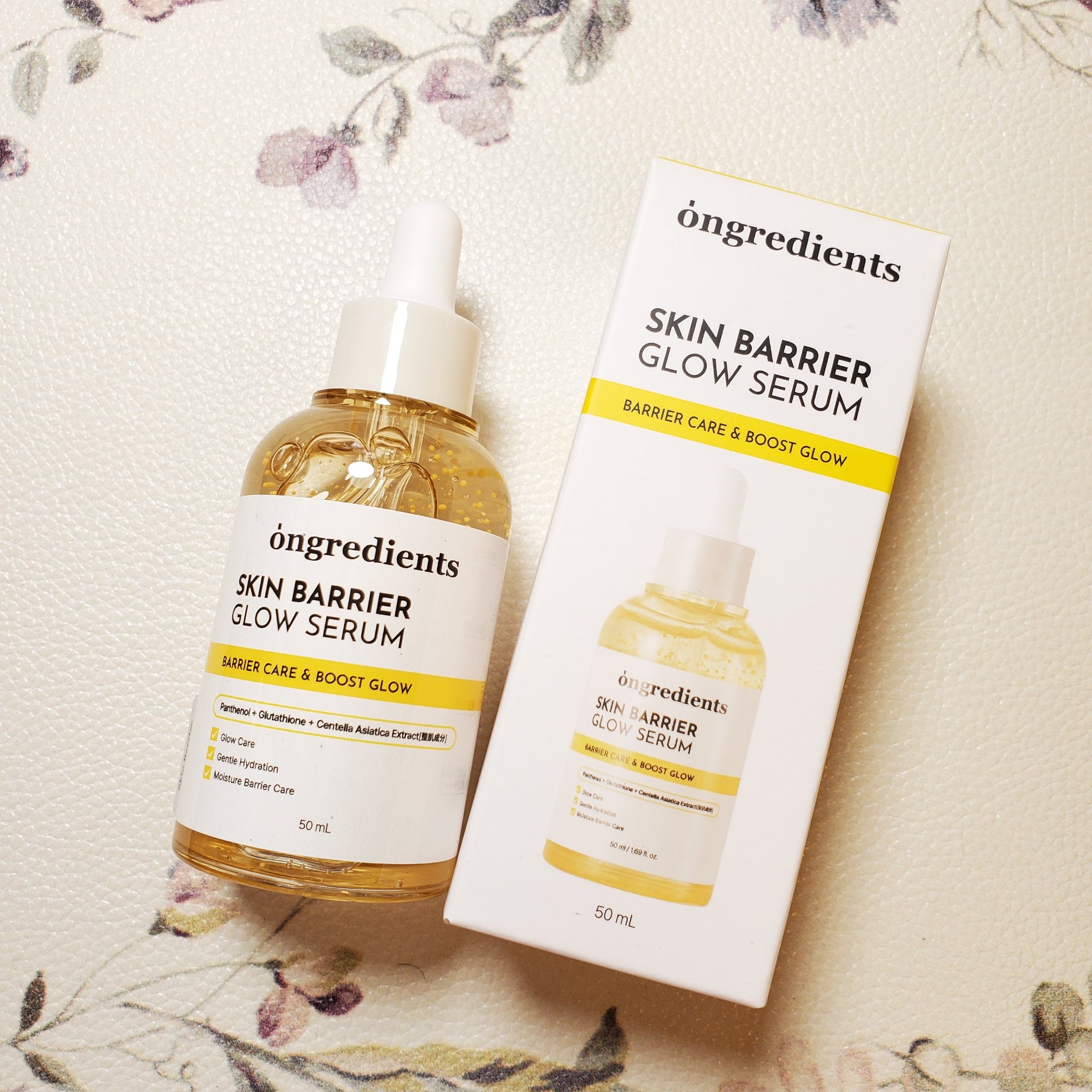 オングリディエンツ スキンバリアグローセラム/Ongredients/美容液を使ったクチコミ（1枚目）