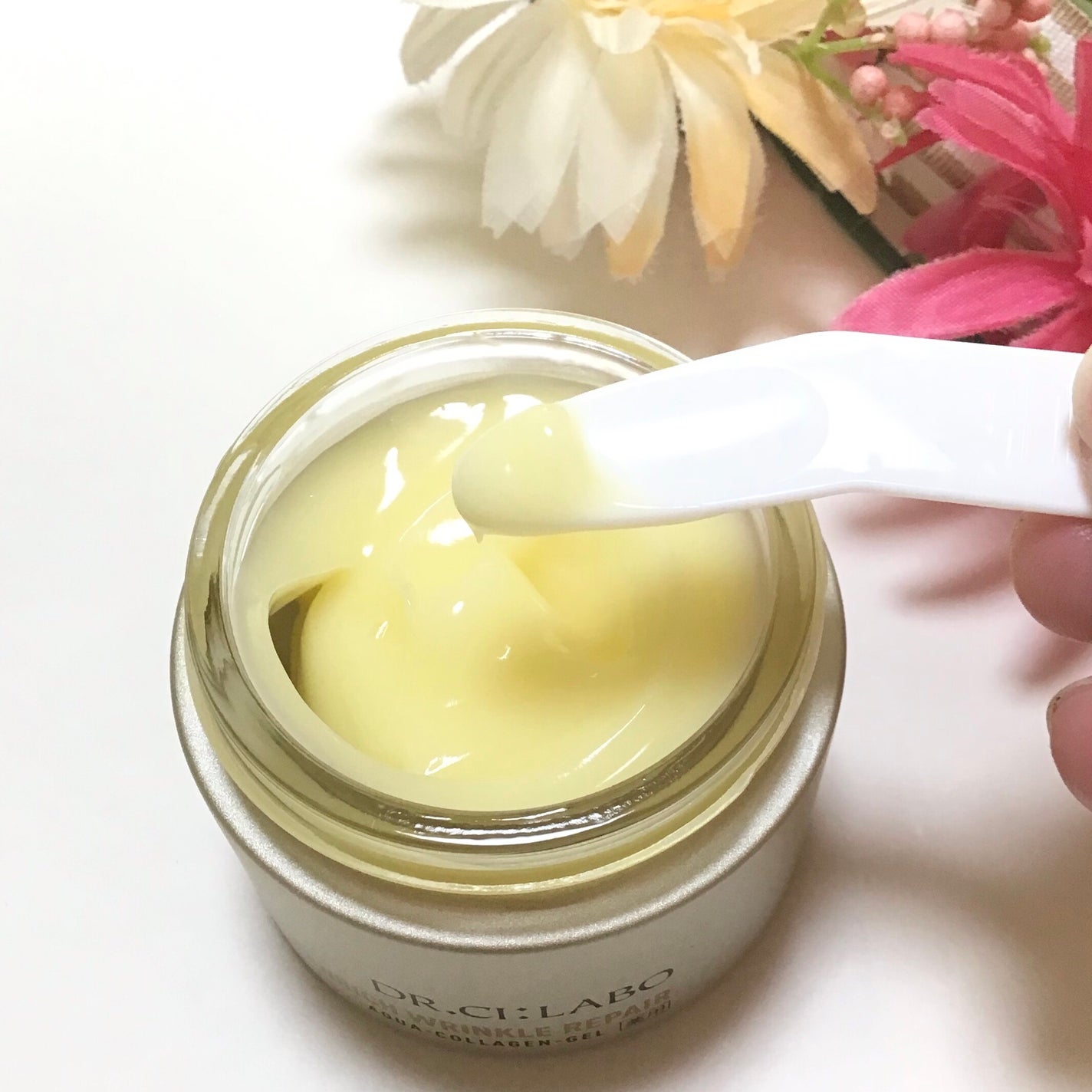 薬用アクアコラーゲンゲル エンリッチリンクルリペア/ドクターシーラボⓇ/フェイスクリームを使ったクチコミ(3枚目)