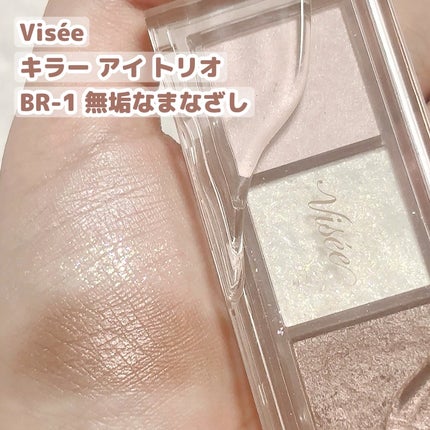 キラー アイ トリオ/Visée/アイシャドウパレットを使ったクチコミ(1枚目)