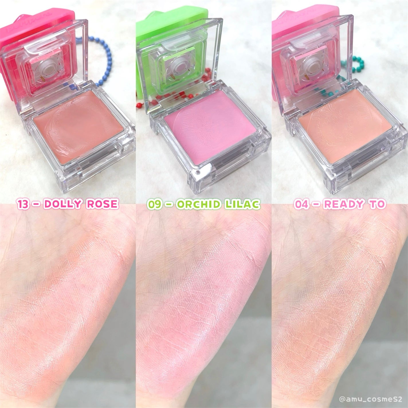 ペリペラ トック ブラッシュ キーキャップ/PERIPERA/パウダーチークを使ったクチコミ(2枚目)