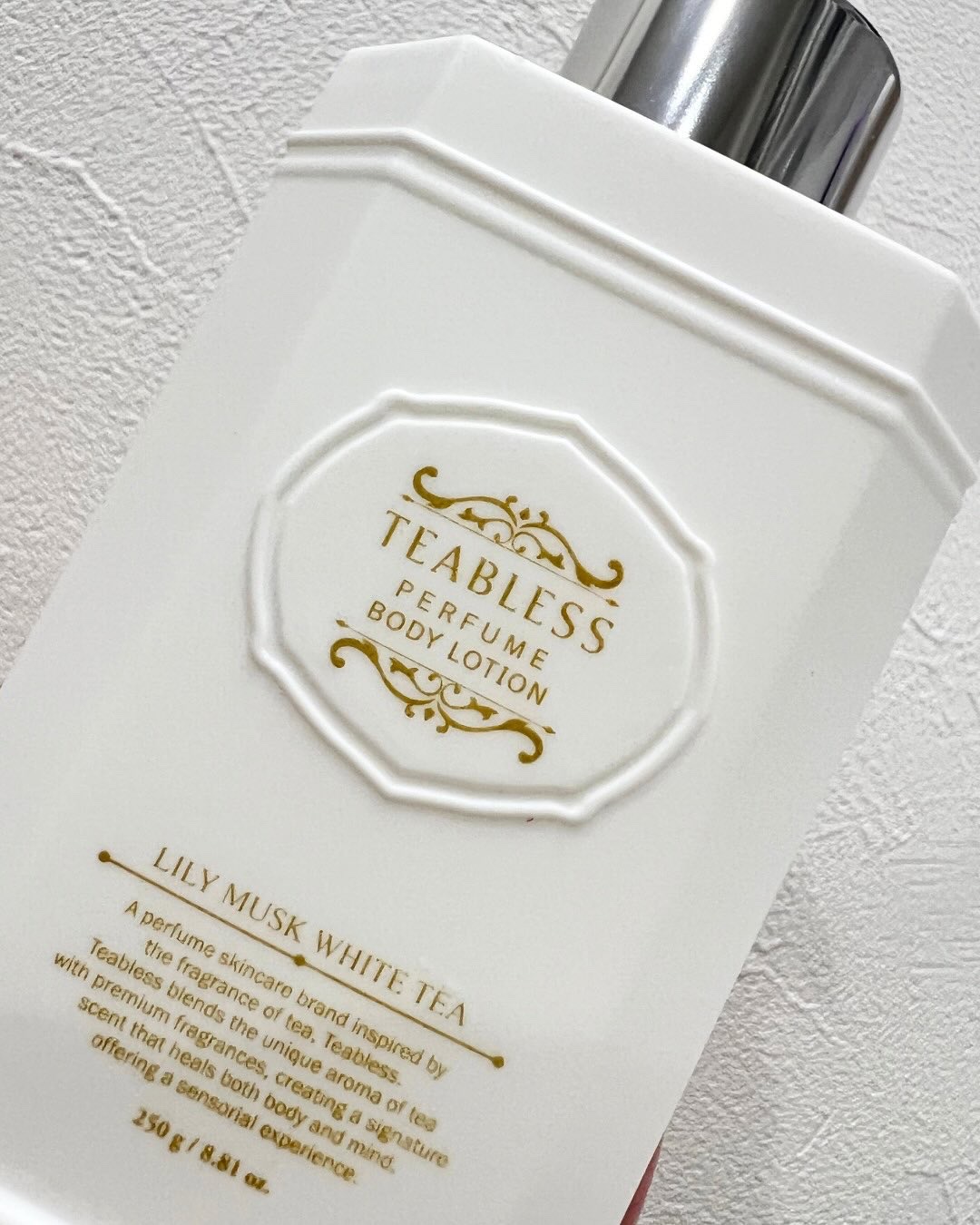 パフュームボディローション リリィムスクホワイトティー/TEABLESS/ボディローションを使ったクチコミ（2枚目）
