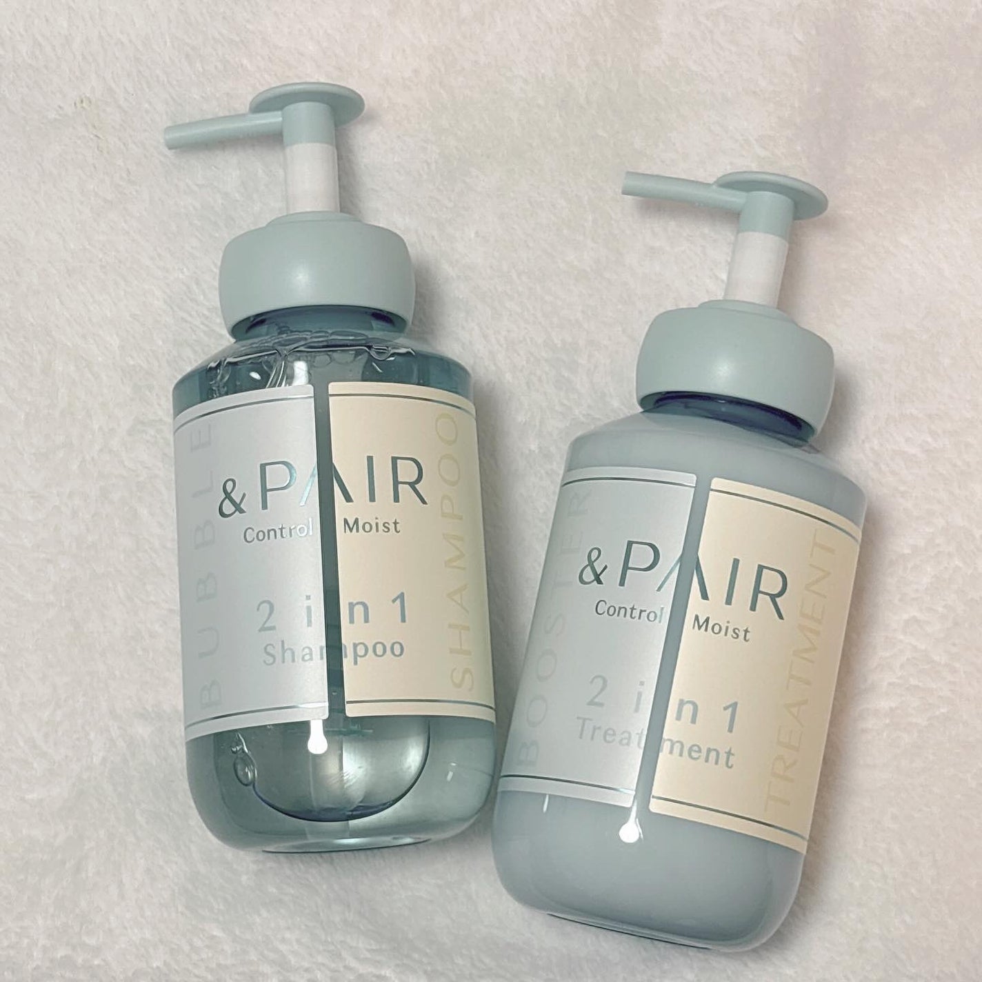 アンドペア コントロール モイスト 2in1 シャンプー&ヘアトリートメント/&PAIR/市販シャンプーを使ったクチコミ(1枚目)