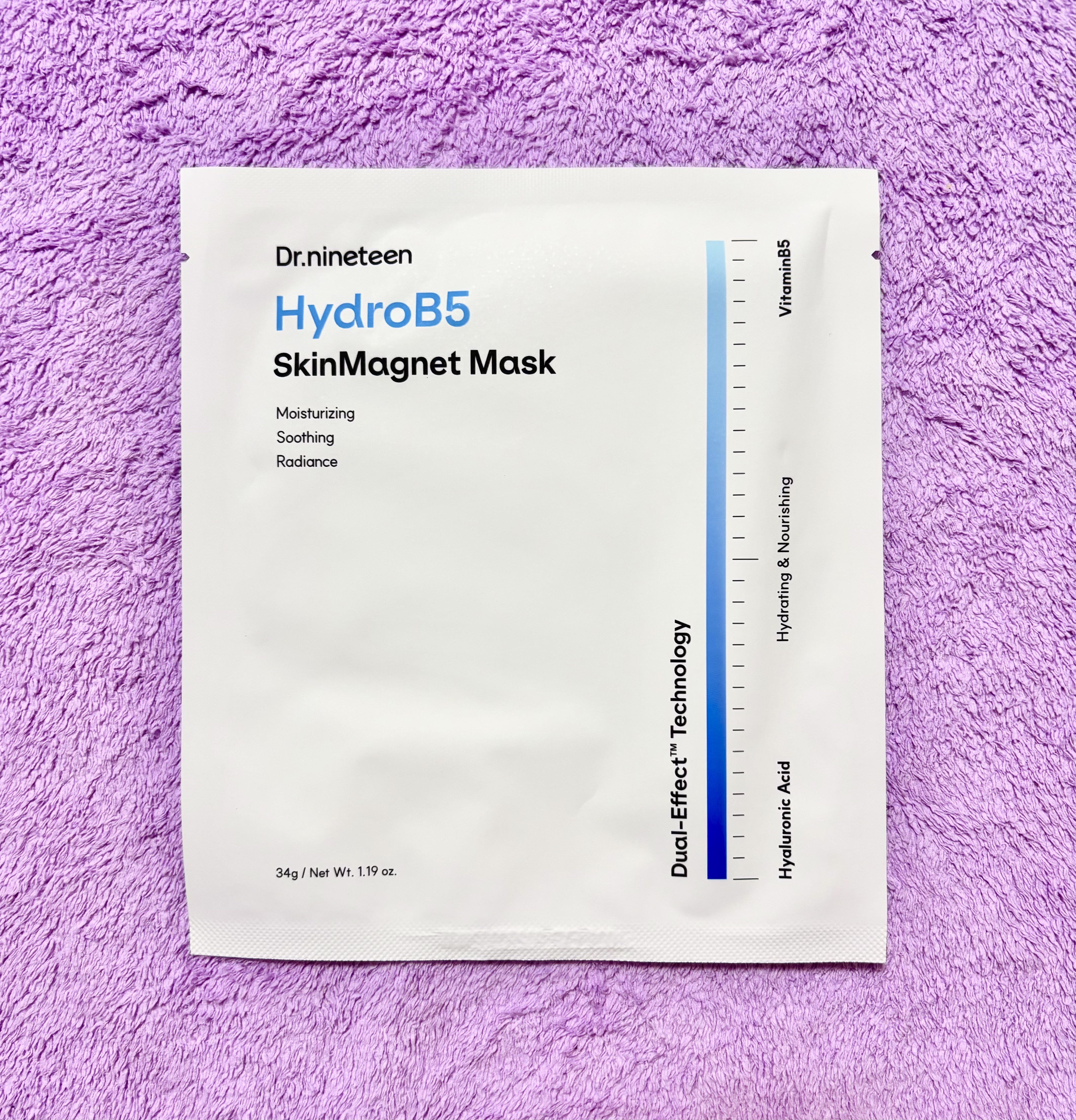 HydroB5 スキンマグネットマスク/Dr.nineteen/シートマスク・パックを使ったクチコミ（2枚目）