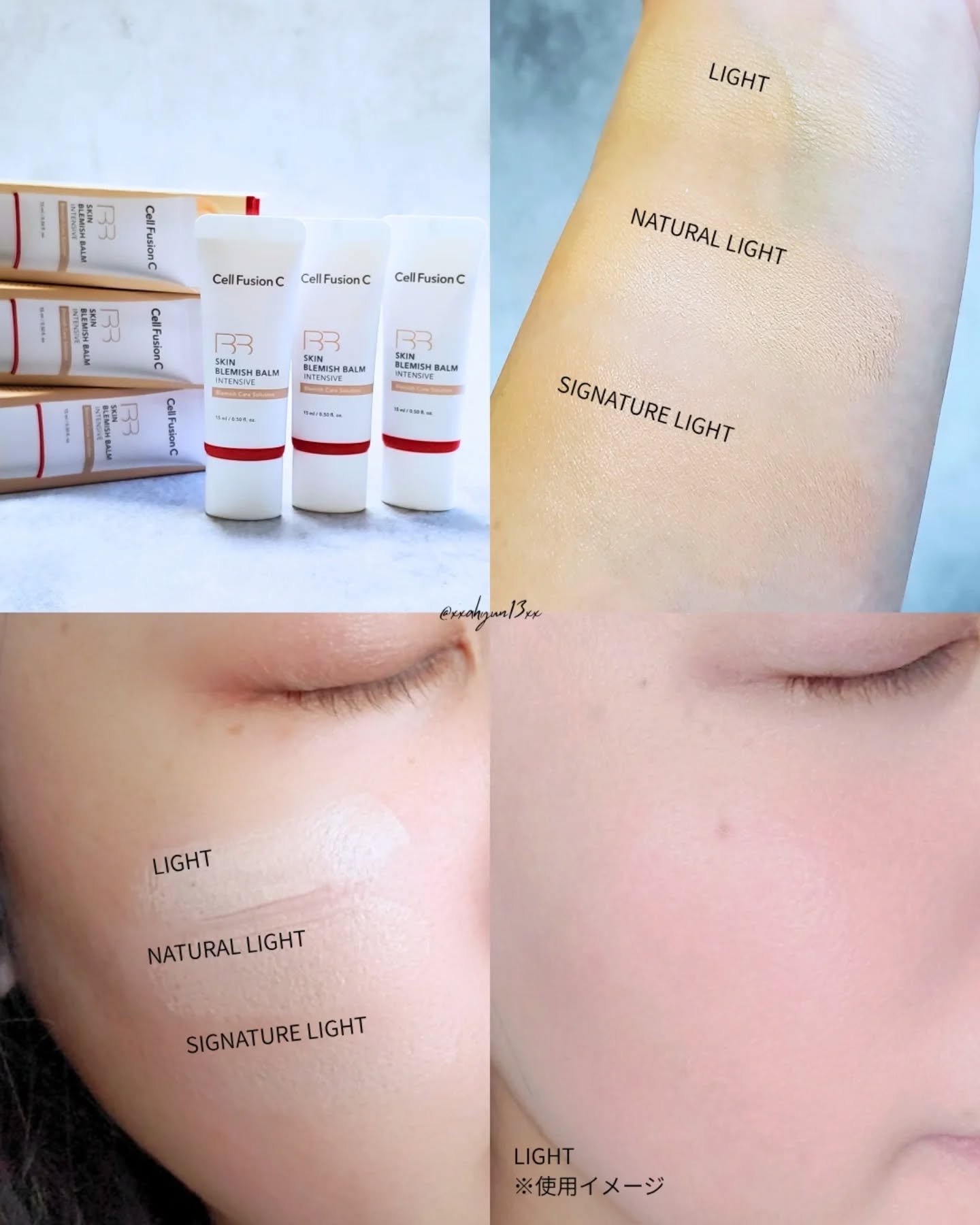 スキンブレミッシュバームインテンシブ/Cell Fusion C(セルフュージョンシー)/BBクリームを使ったクチコミ（2枚目）