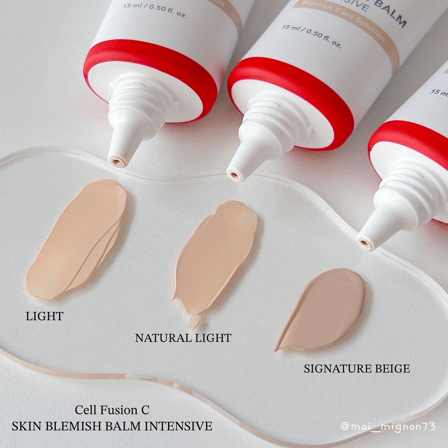 スキンブレミッシュバームインテンシブ/Cell Fusion C(セルフュージョンシー)/BBクリームを使ったクチコミ（3枚目）