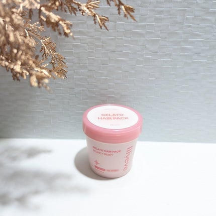 リペアターンジェラートヘアパック バウンシーベリー/リリーイブ/洗い流すヘアトリートメントを使ったクチコミ(1枚目)