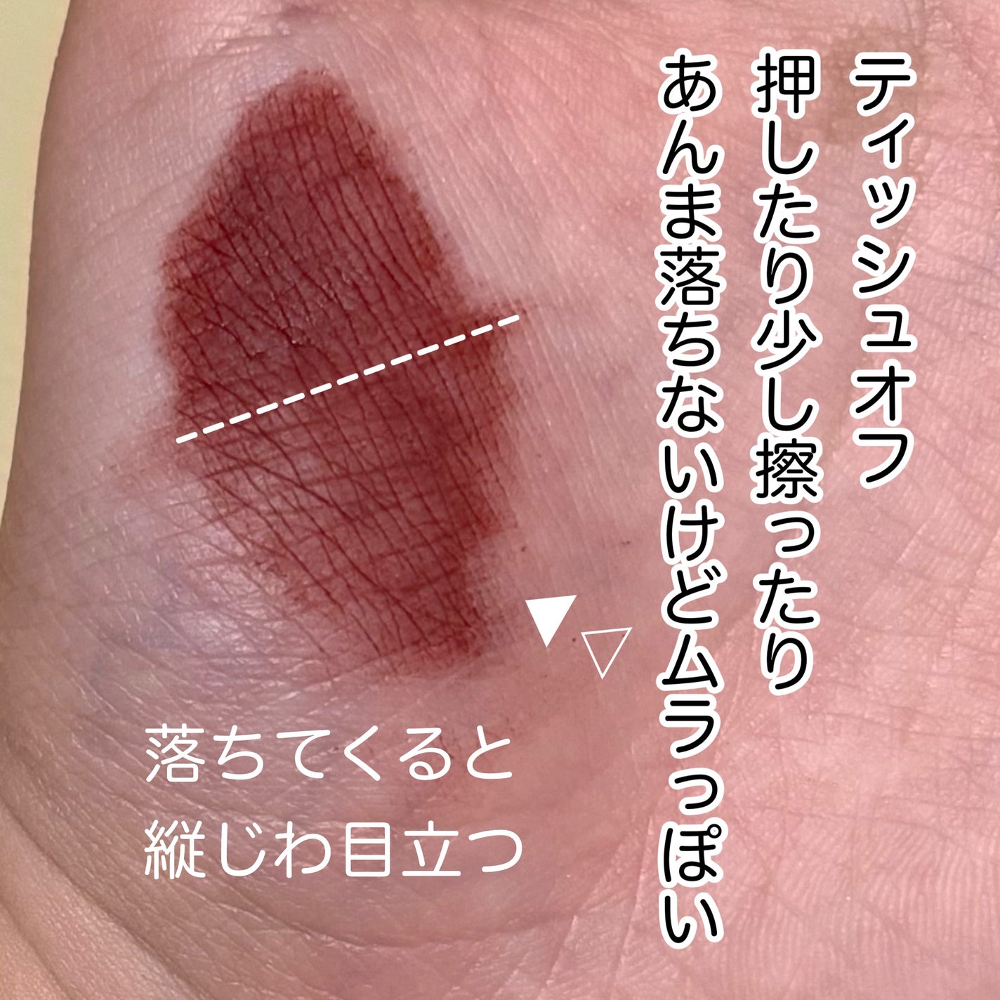 リップモンスター スフレマット/KATE/口紅を使ったクチコミ(3枚目)