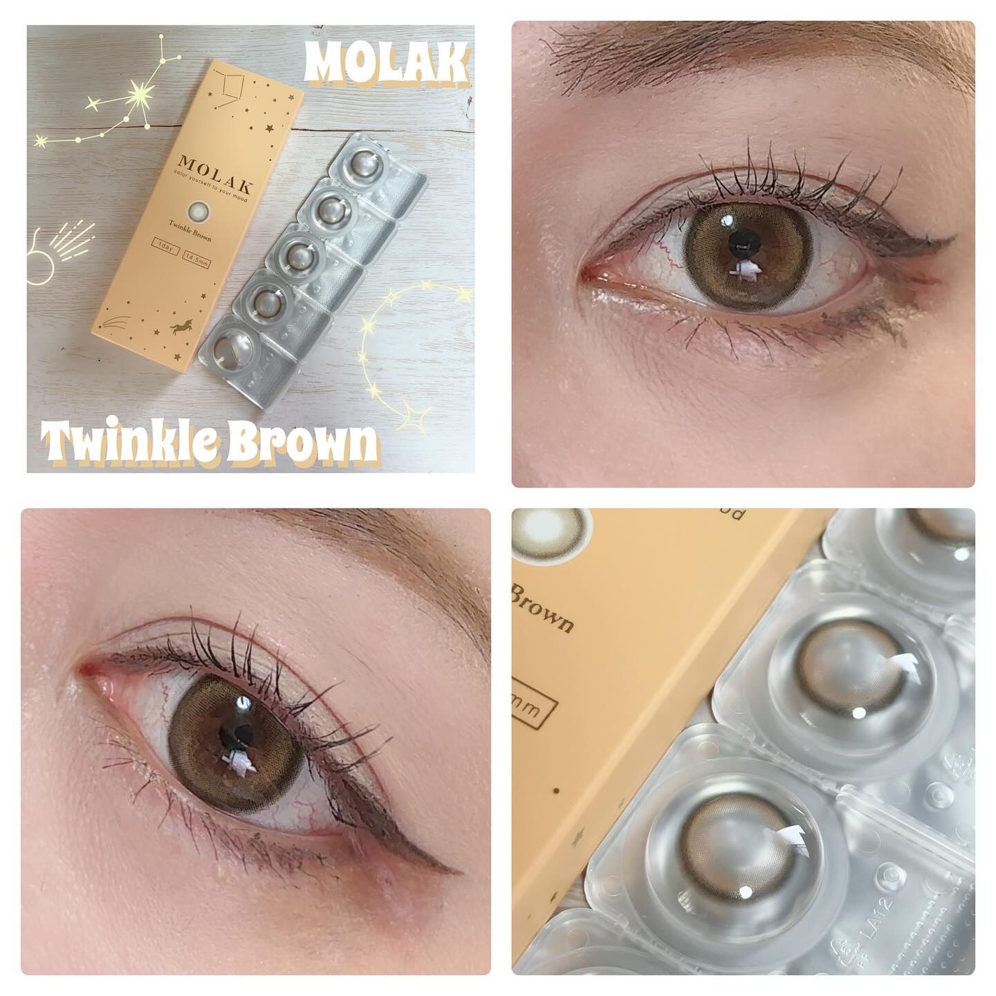 MOLAK 1day/MOLAK/ワンデー（１DAY）カラコンを使ったクチコミ（3枚目）