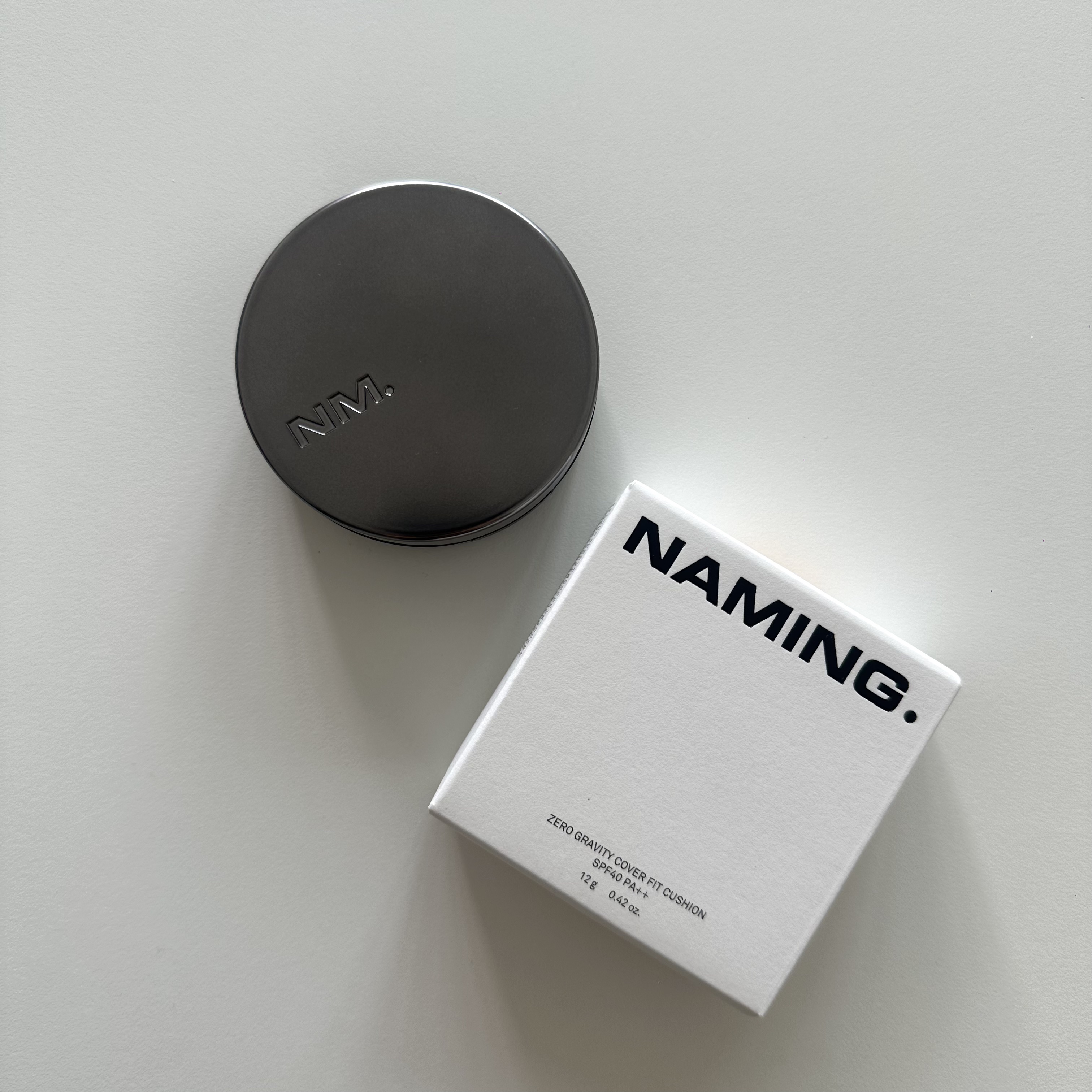 ネーミング ゼログラビティ カバーフィットクッション/NAMING./クッションファンデーションを使ったクチコミ（1枚目）