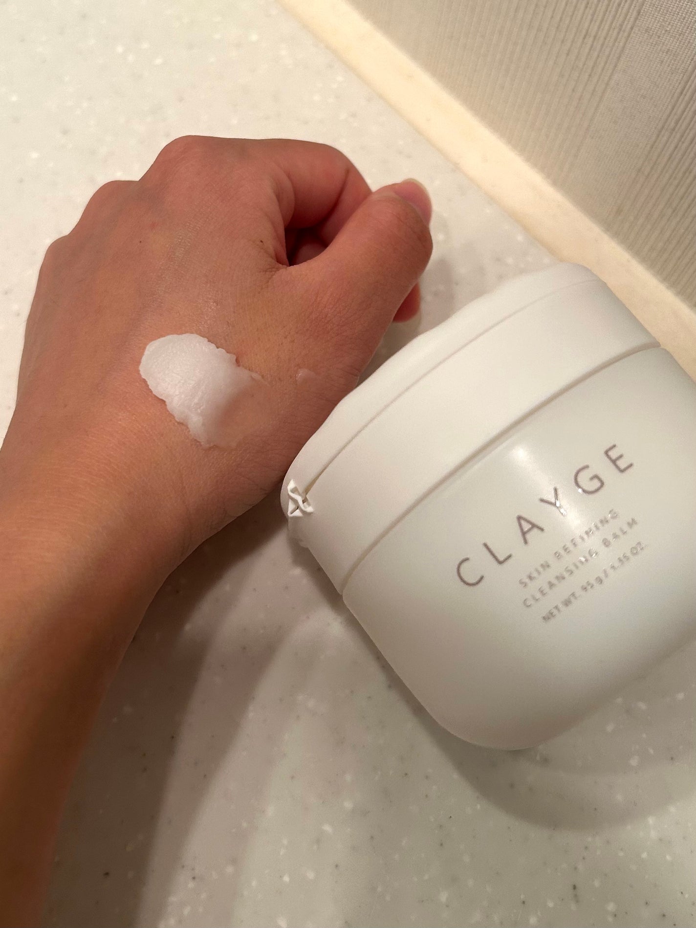 モイスチャライジング クレンジングバーム/CLAYGE/クレンジングバームを使ったクチコミ(4枚目)