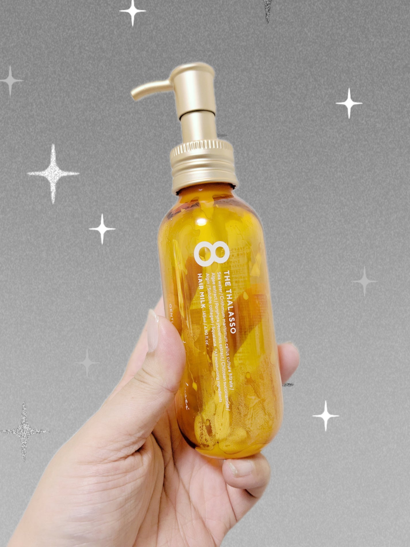 ジェントルリペア&モイストチャージ 美容液ヘアミルク キンモクセイの香り /エイトザタラソ/ヘアミルクを使ったクチコミ(1枚目)