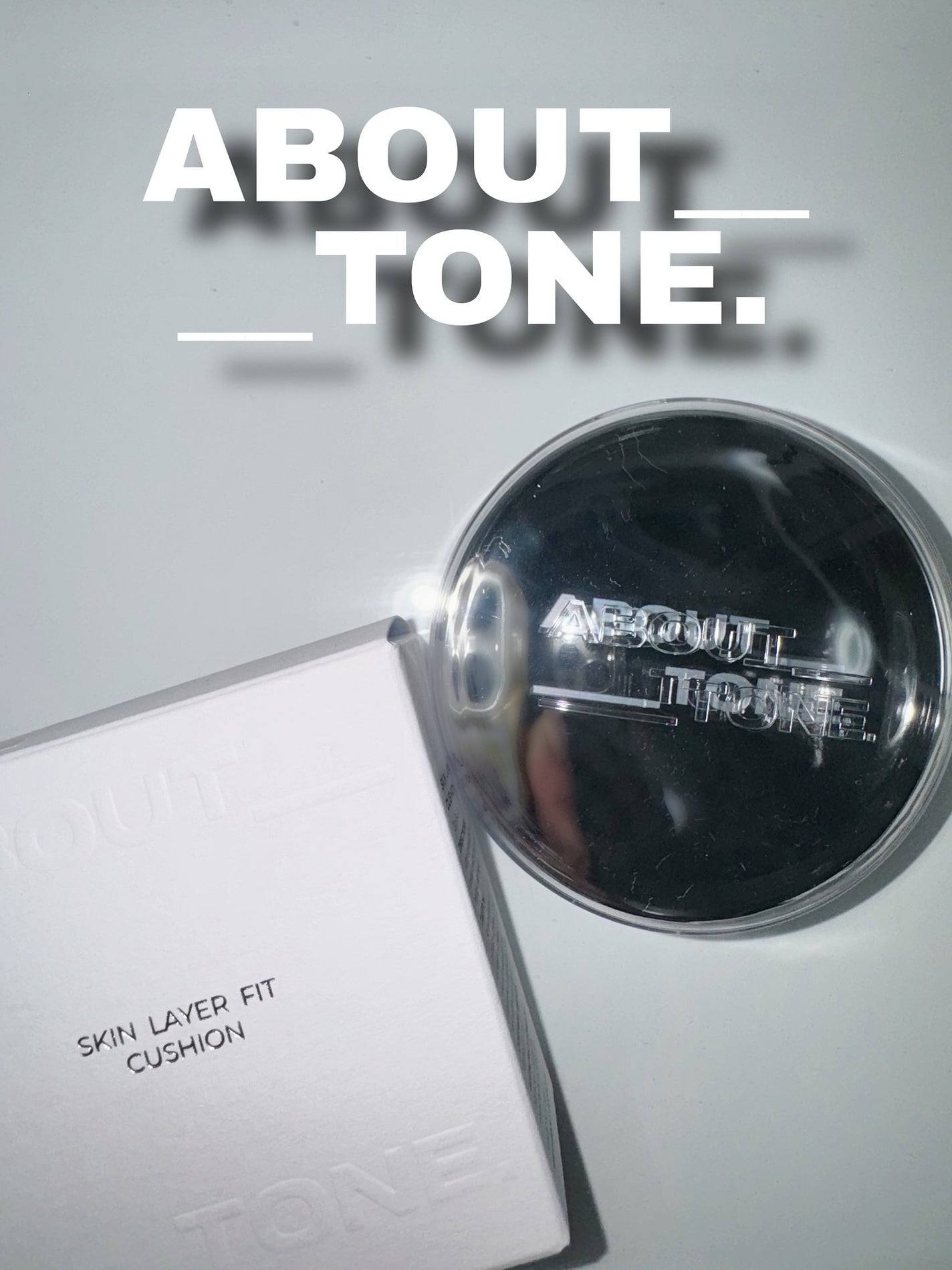 スキンレイヤーフィットクッション/ABOUT TONE/クッションファンデーションを使ったクチコミ(1枚目)