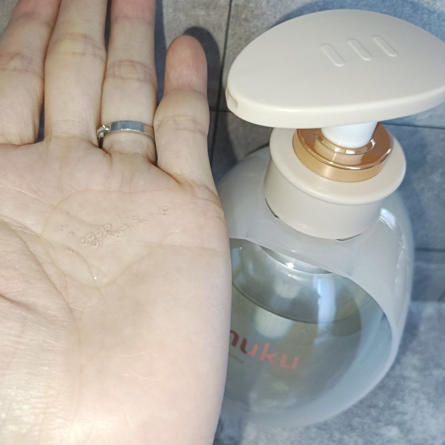 ムク+ モイスト アミノジェル シャンプー/ヘアトリートメント/muku+/市販シャンプーを使ったクチコミ(3枚目)