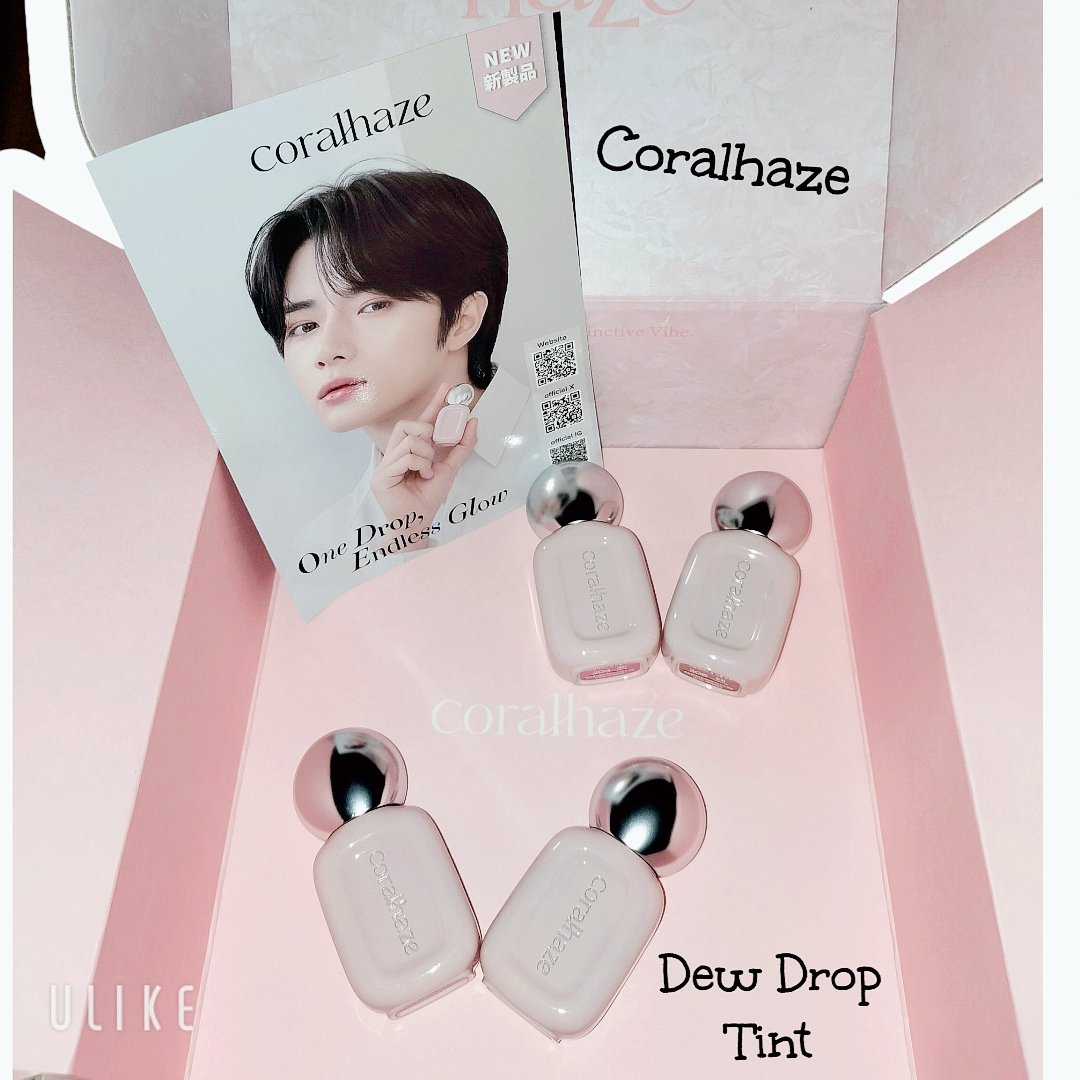 デュー ドロップ ティント/Coralhaze/リップティントを使ったクチコミ（1枚目）