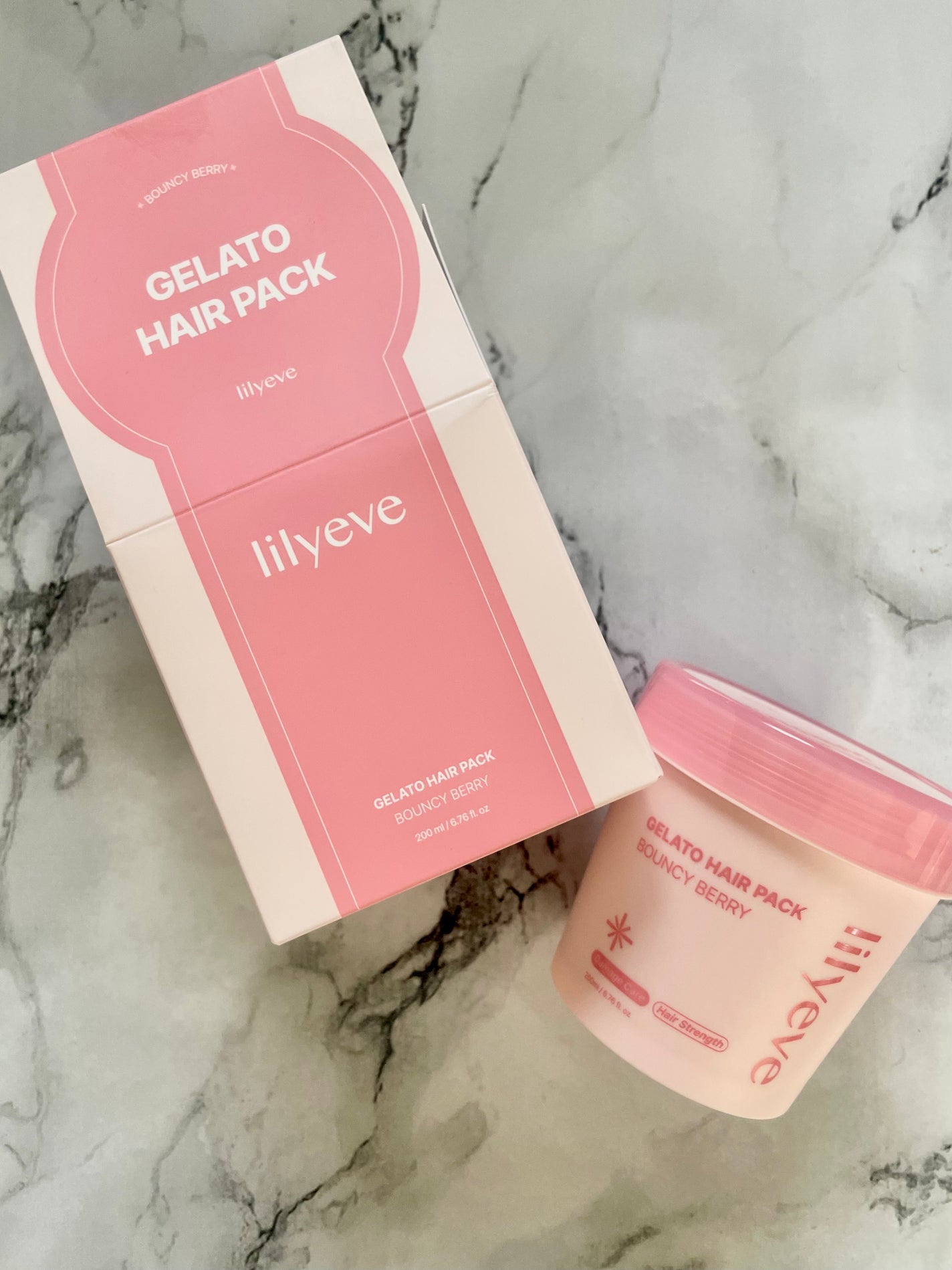 リペアターンジェラートヘアパック バウンシーベリー/リリーイブ/洗い流すヘアトリートメントを使ったクチコミ(1枚目)