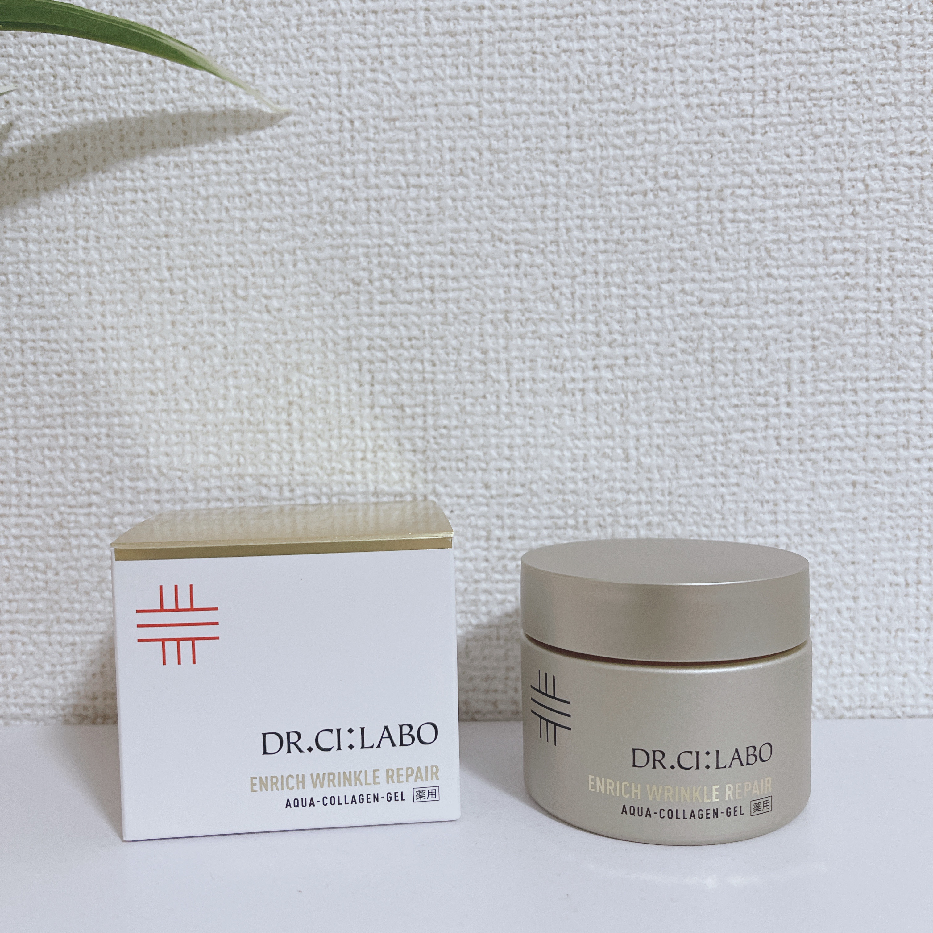 薬用アクアコラーゲンゲル エンリッチリンクルリペア/ドクターシーラボⓇ/フェイスクリームを使ったクチコミ（1枚目）