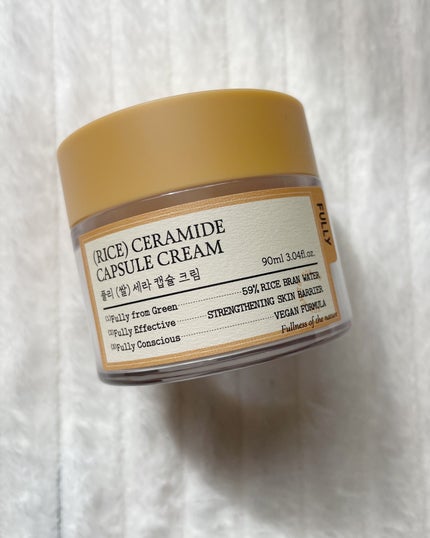 米セラミドカプセルクリーム/FULLY/フェイスクリームを使ったクチコミ(6枚目)