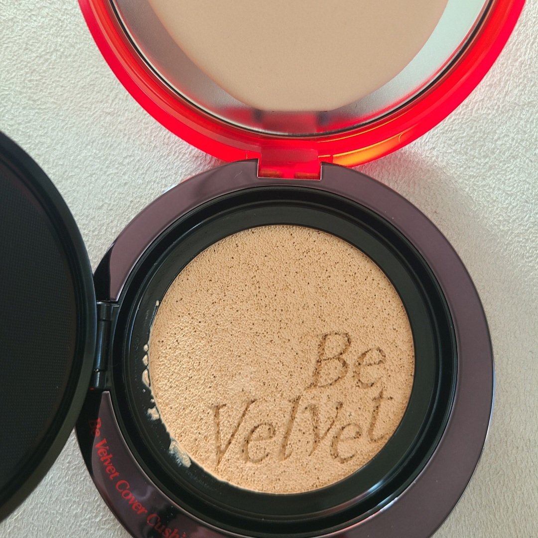 ビーベルベットカバークッション/espoir/クッションファンデーションを使ったクチコミ（2枚目）