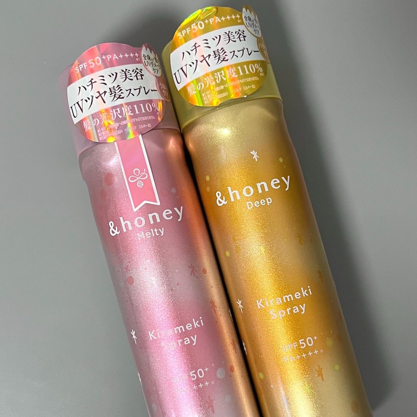 アンドハニー メルティ モイストリペア キラメキスプレー/&honey/ヘアスプレーを使ったクチコミ(7枚目)