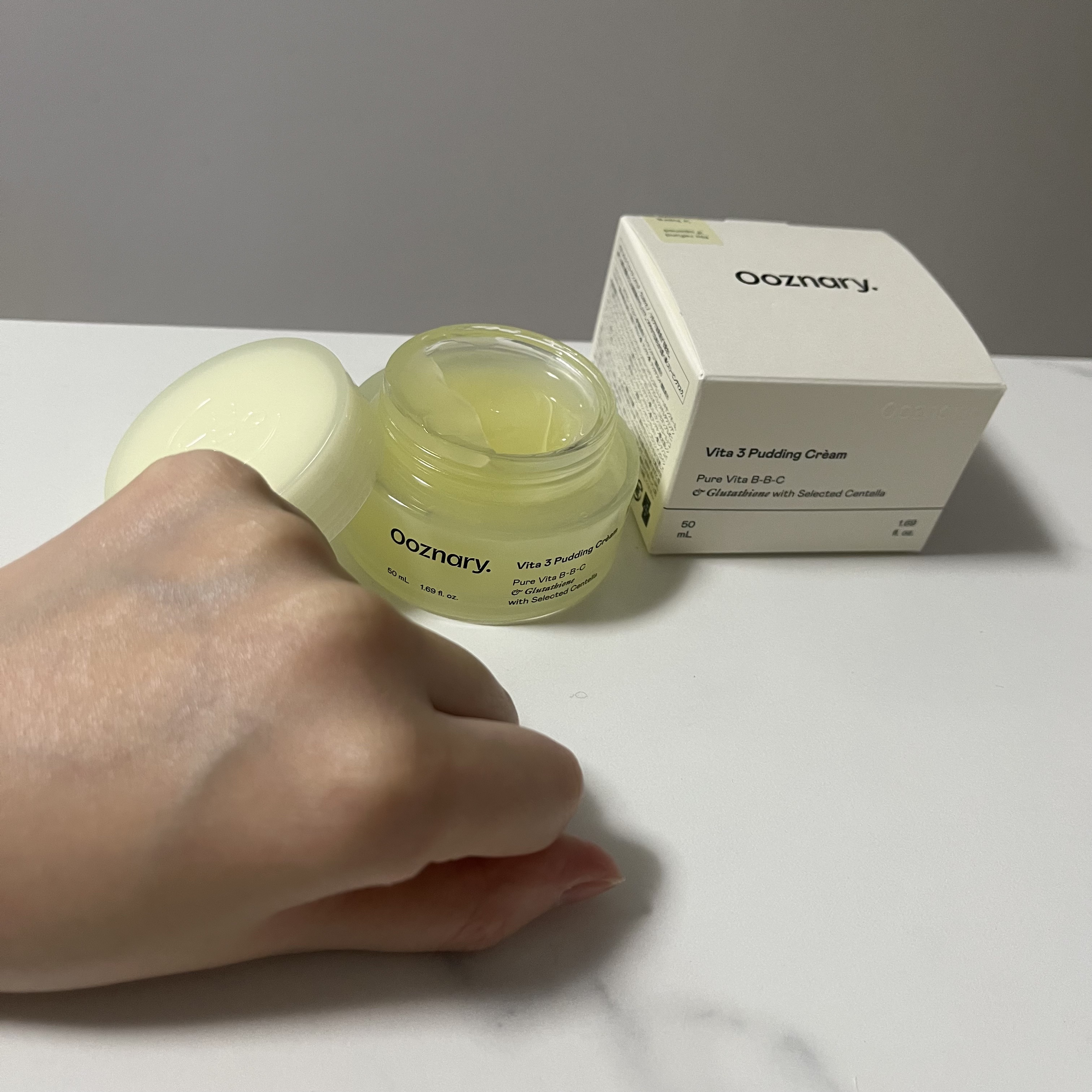 ビタ３プリンクリーム/オーズナリー/フェイスクリームを使ったクチコミ（3枚目）