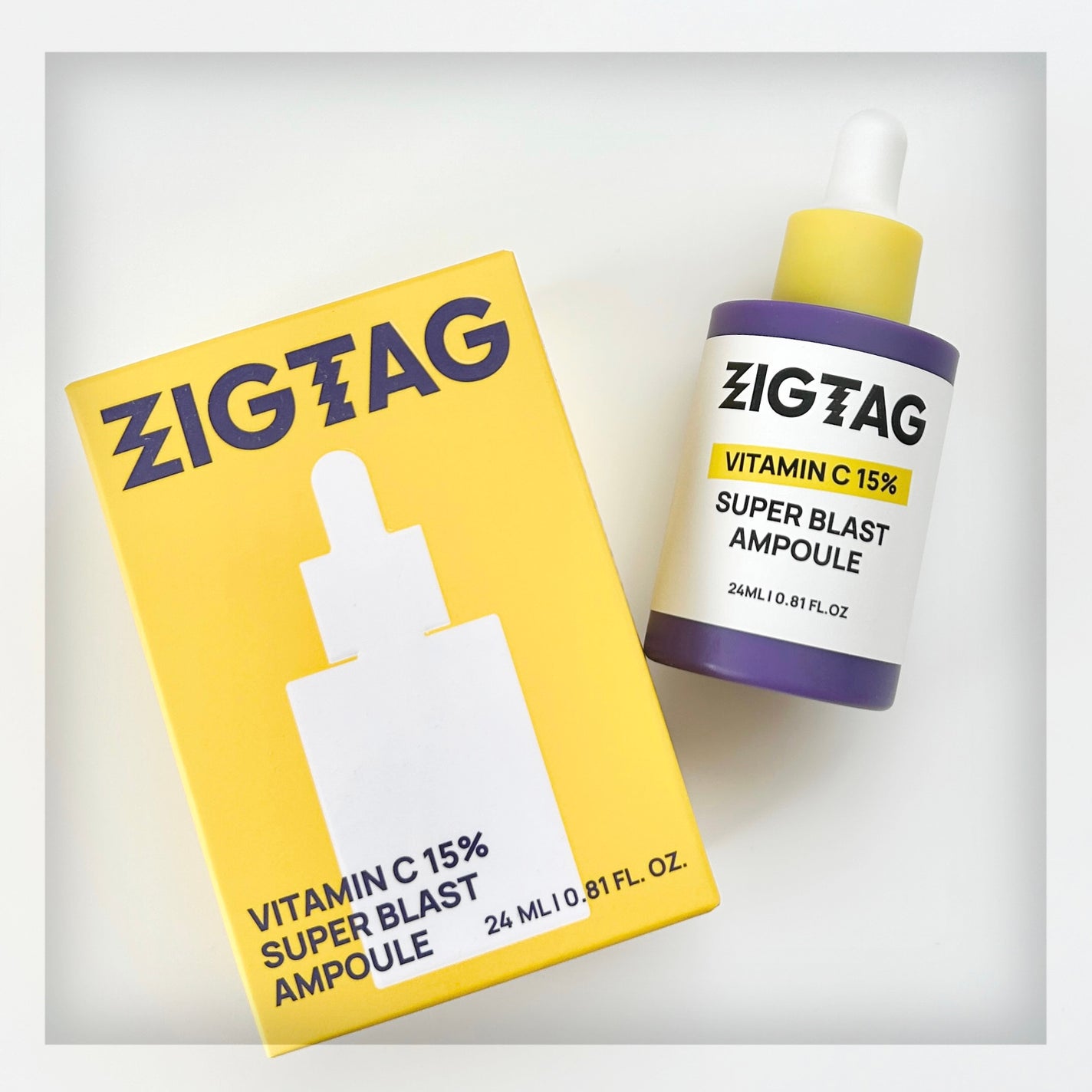 ビタミンC15%スーパーブラストアンプル/ZIGTAG/美容液を使ったクチコミ(1枚目)