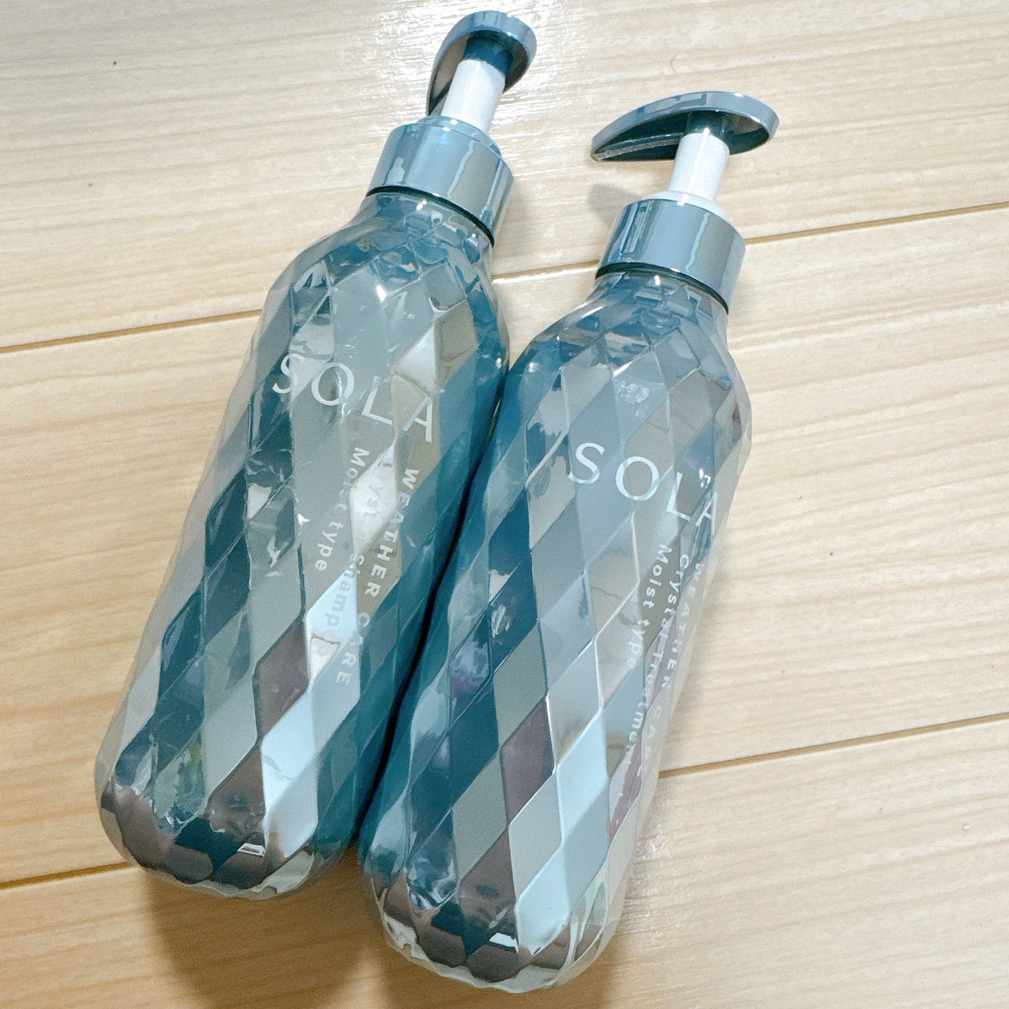 ソラ ウェザーケア クリスタル シャンプー/ヘアトリートメント モイストタイプ/SOLA WEATHER CARE/市販シャンプーを使ったクチコミ(1枚目)