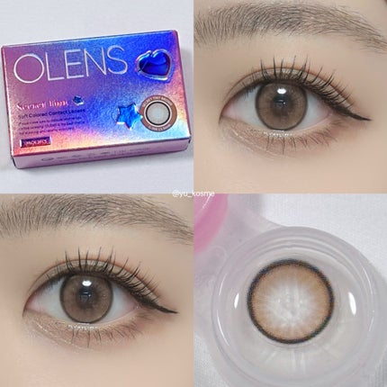 secret tint/OLENS/1ヶ月(1MONTH)カラコンを使ったクチコミ(5枚目)