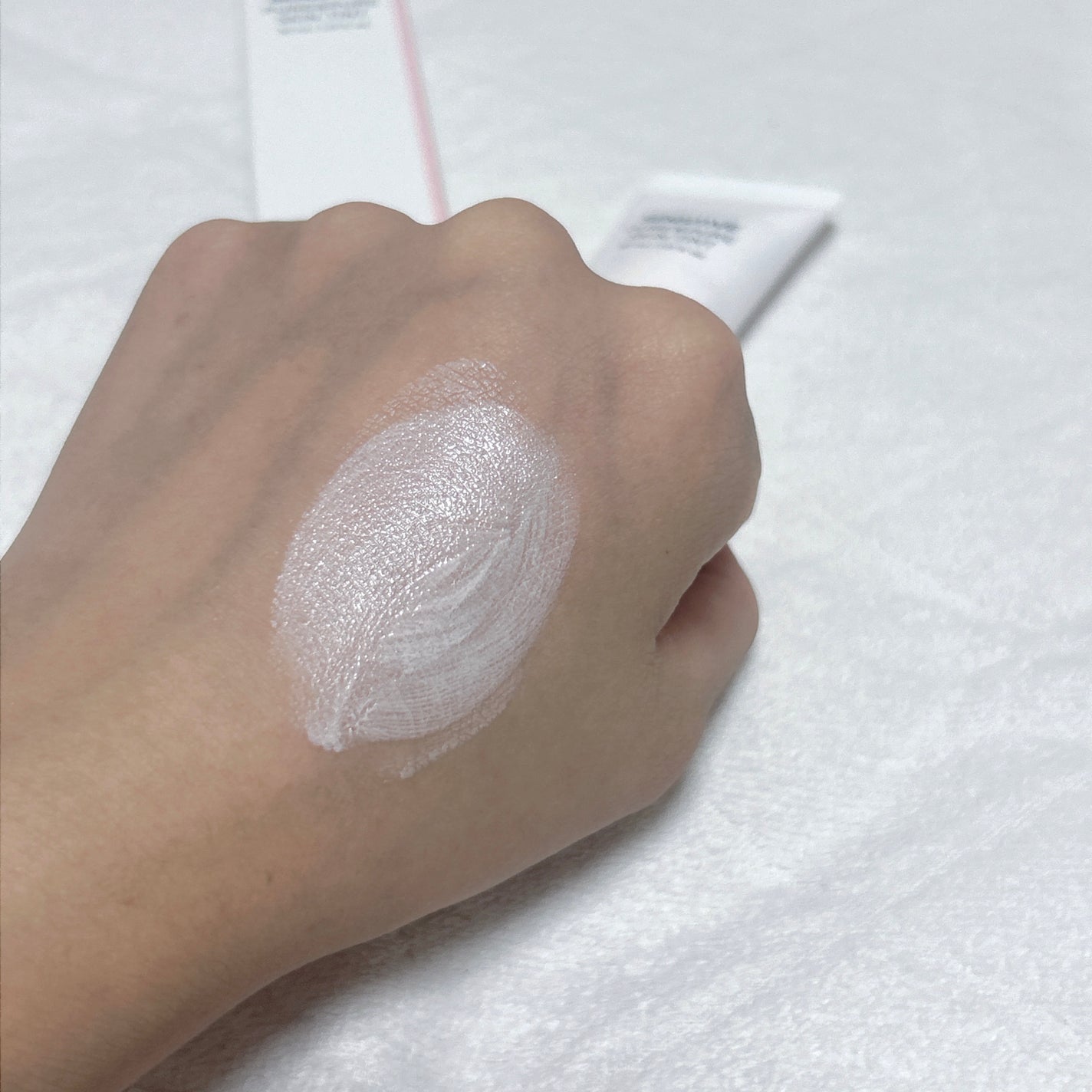 センシティブピュア&ピュアスキンティント/SAM'U/化粧下地を使ったクチコミ(2枚目)