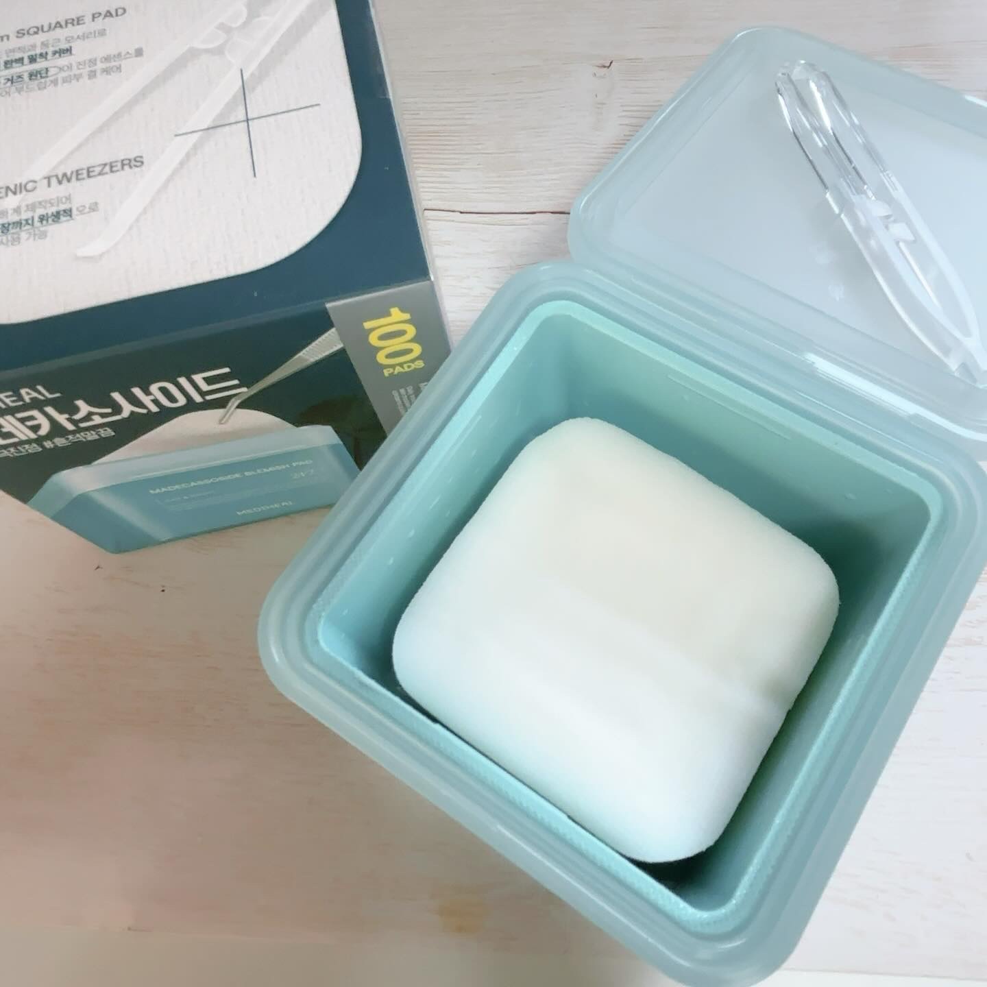 マデカソサイド ブレミッシュパッド/MEDIHEAL/トナーパッドを使ったクチコミ（2枚目）