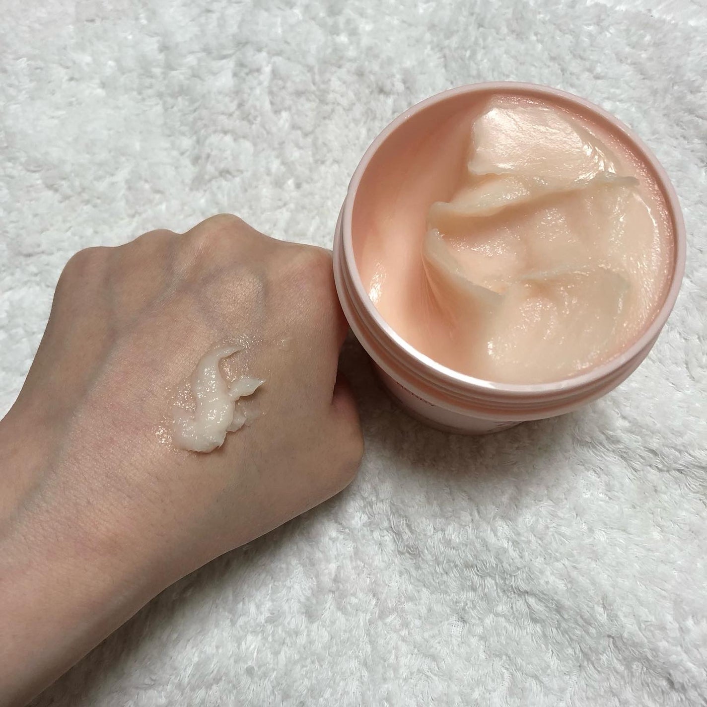 リペアターンジェラートヘアパック バウンシーベリー/リリーイブ/洗い流すヘアトリートメントを使ったクチコミ(7枚目)