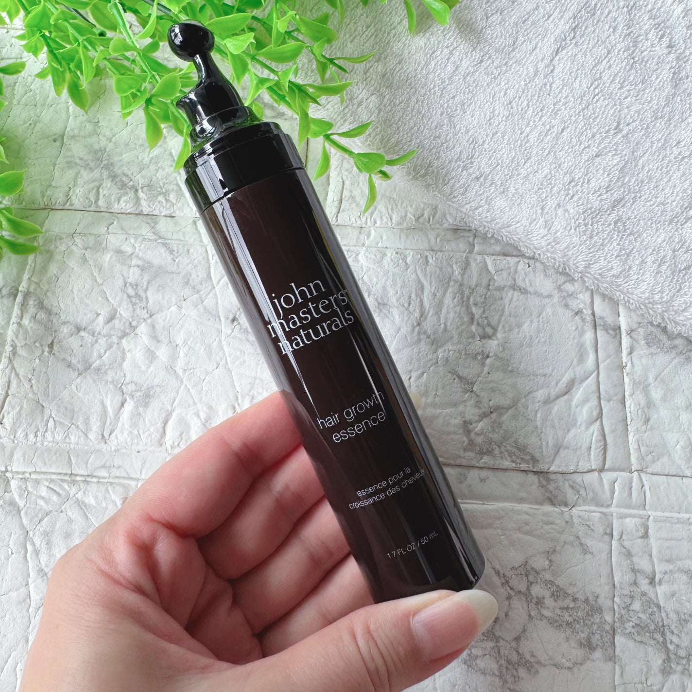 薬用 ヘアグロースエッセンス/john masters organics/頭皮ローションを使ったクチコミ(6枚目)