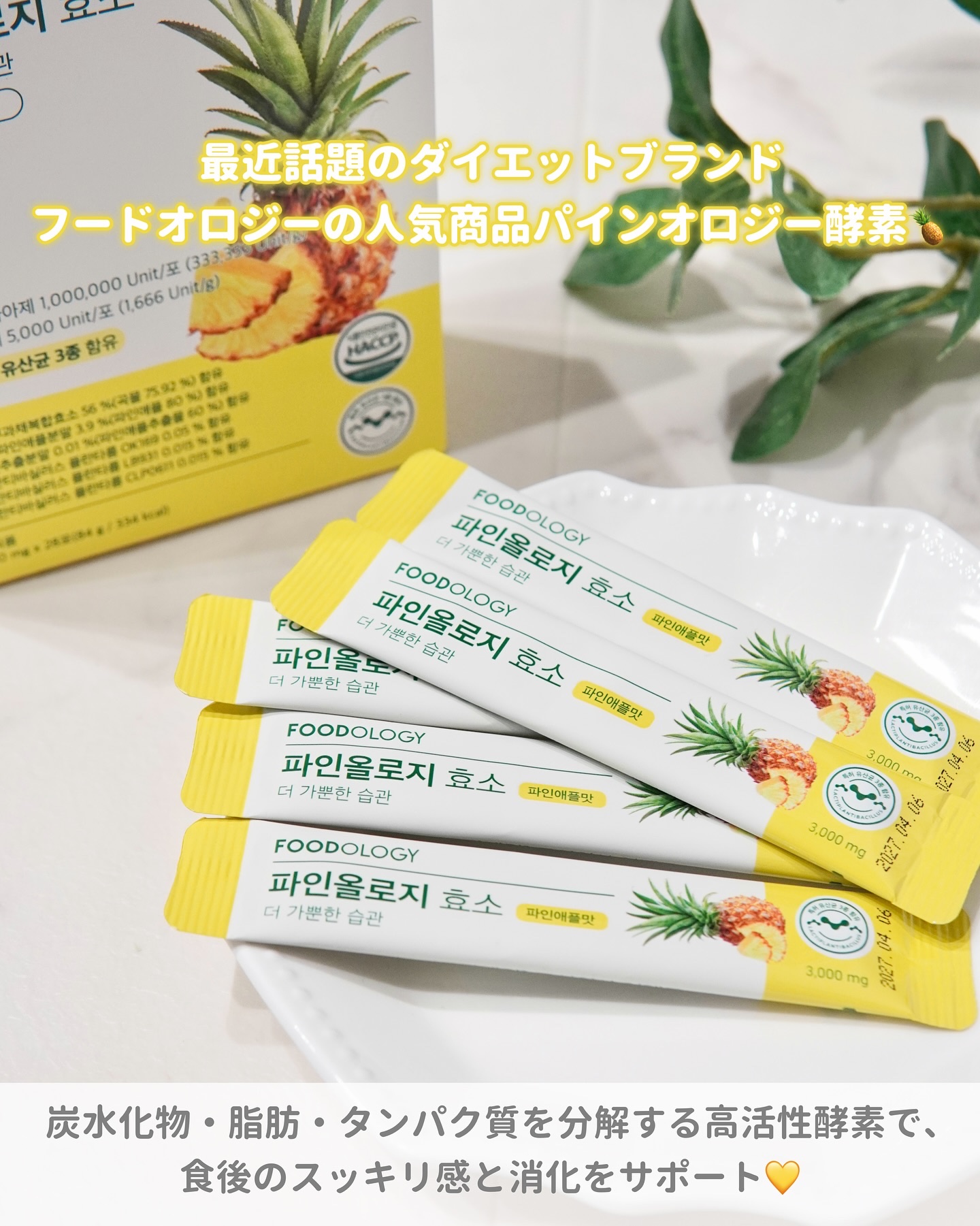 パインオロジー酵素/FOODOLOGY/酵素ドリンクを使ったクチコミ（2枚目）