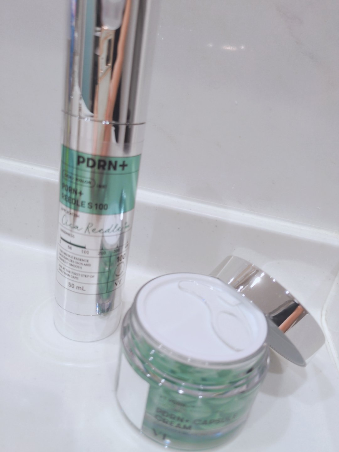 PDRN カプセルクリーム 100/VT/フェイスクリームを使ったクチコミ（1枚目）