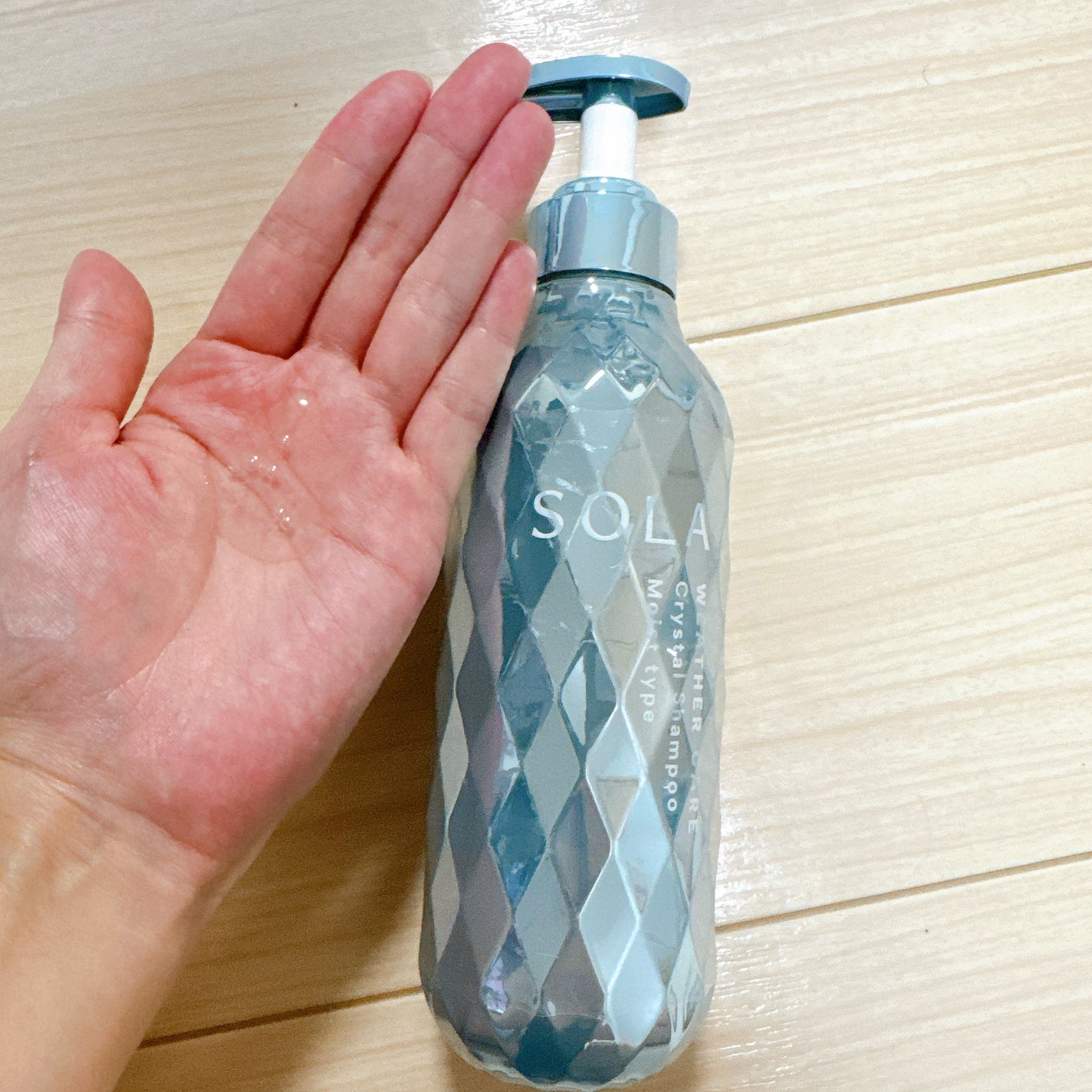 ソラ ウェザーケア クリスタル シャンプー/ヘアトリートメント モイストタイプ/SOLA WEATHER CARE/市販シャンプーを使ったクチコミ(2枚目)
