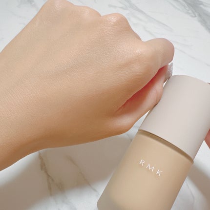 RMK リクイドファンデーション フローレスカバレッジ プラス/RMK/リキッドファンデーションを使ったクチコミ(3枚目)