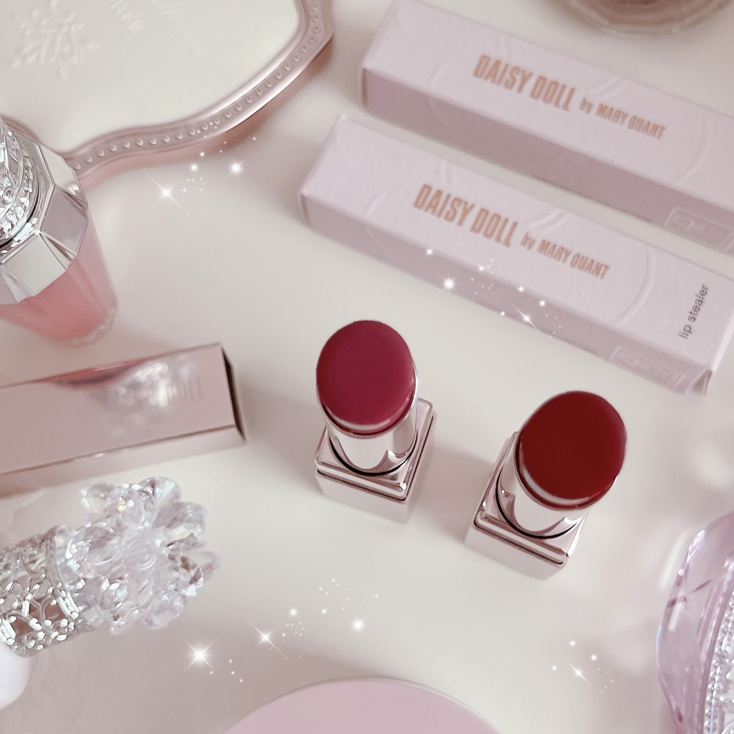 デイジードール リップ スティーラー　/DAISY DOLL by MARY QUANT/口紅を使ったクチコミ（2枚目）