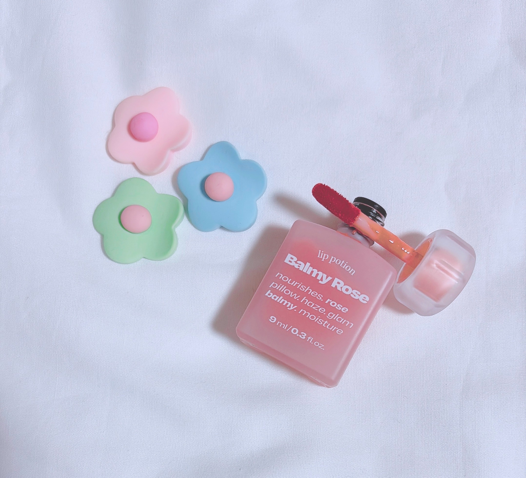 リップポーションバーミーローズ/alternativestereo/リップグロスを使ったクチコミ（2枚目）