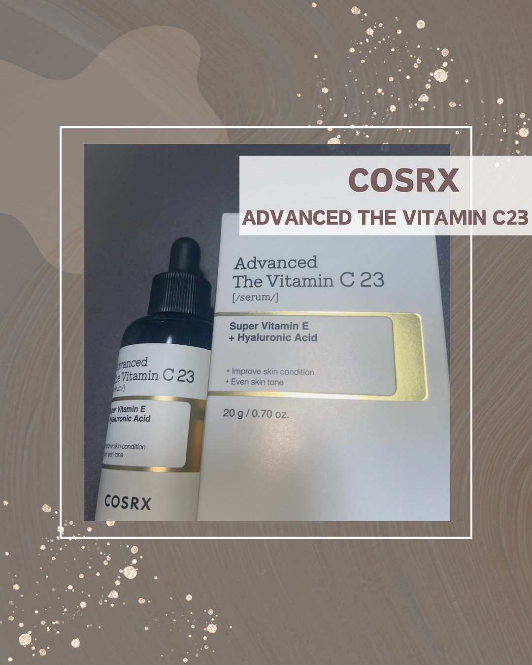 RXザ・ビタミンC23セラム/COSRX/美容液を使ったクチコミ（1枚目）