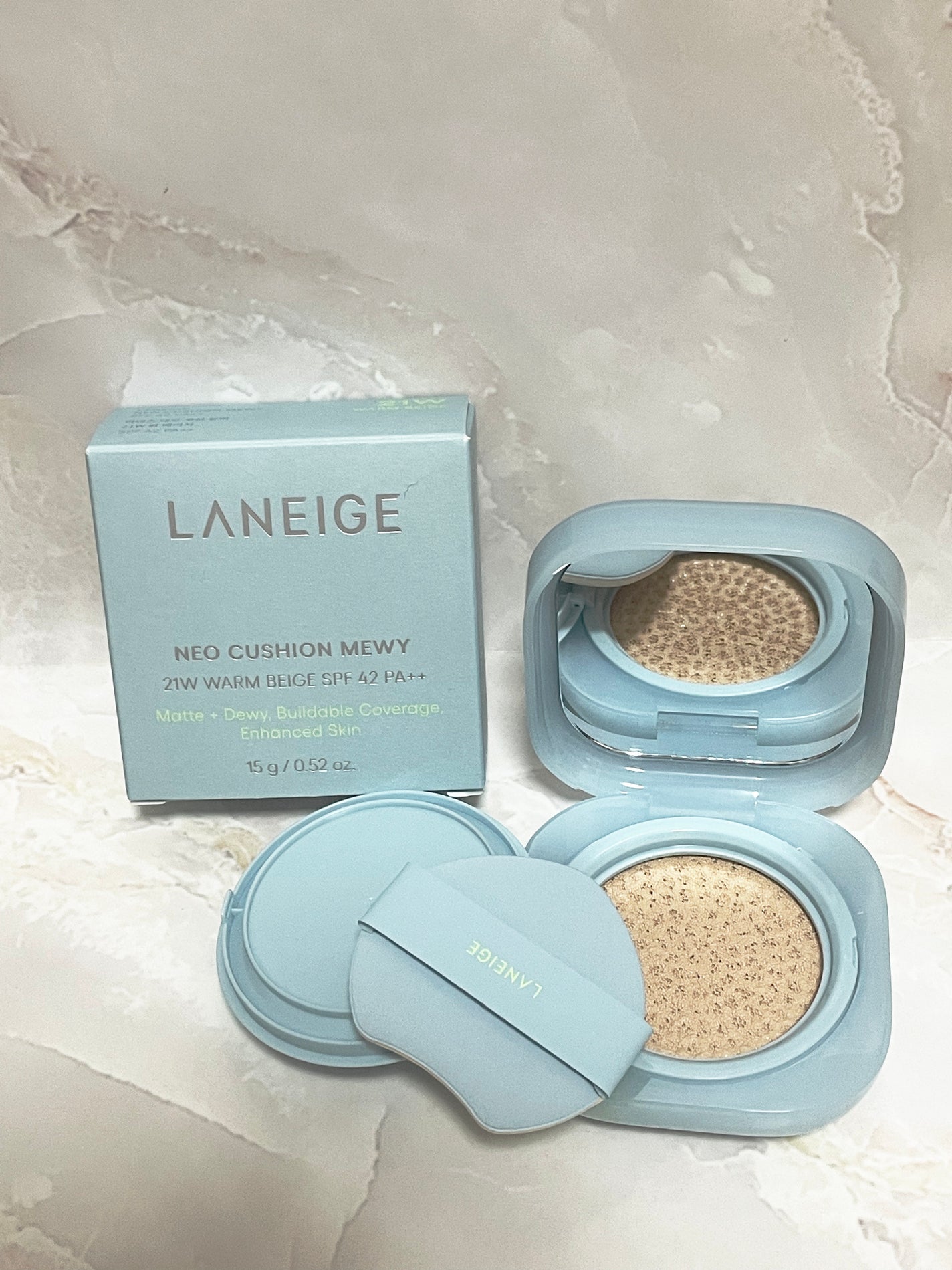 ラネージュ ネオクッション ミュイ /LANEIGE/クッションファンデーションを使ったクチコミ(1枚目)