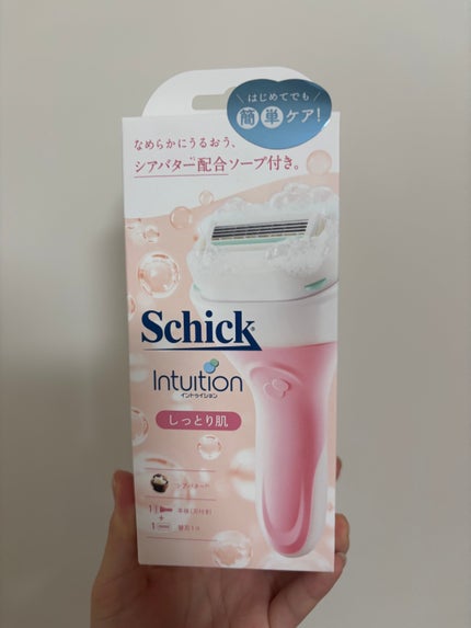 イントゥイション しっとり肌 ホルダー (刃付き+替刃1コ)/イントゥイション/シェーバーを使ったクチコミ(1枚目)
